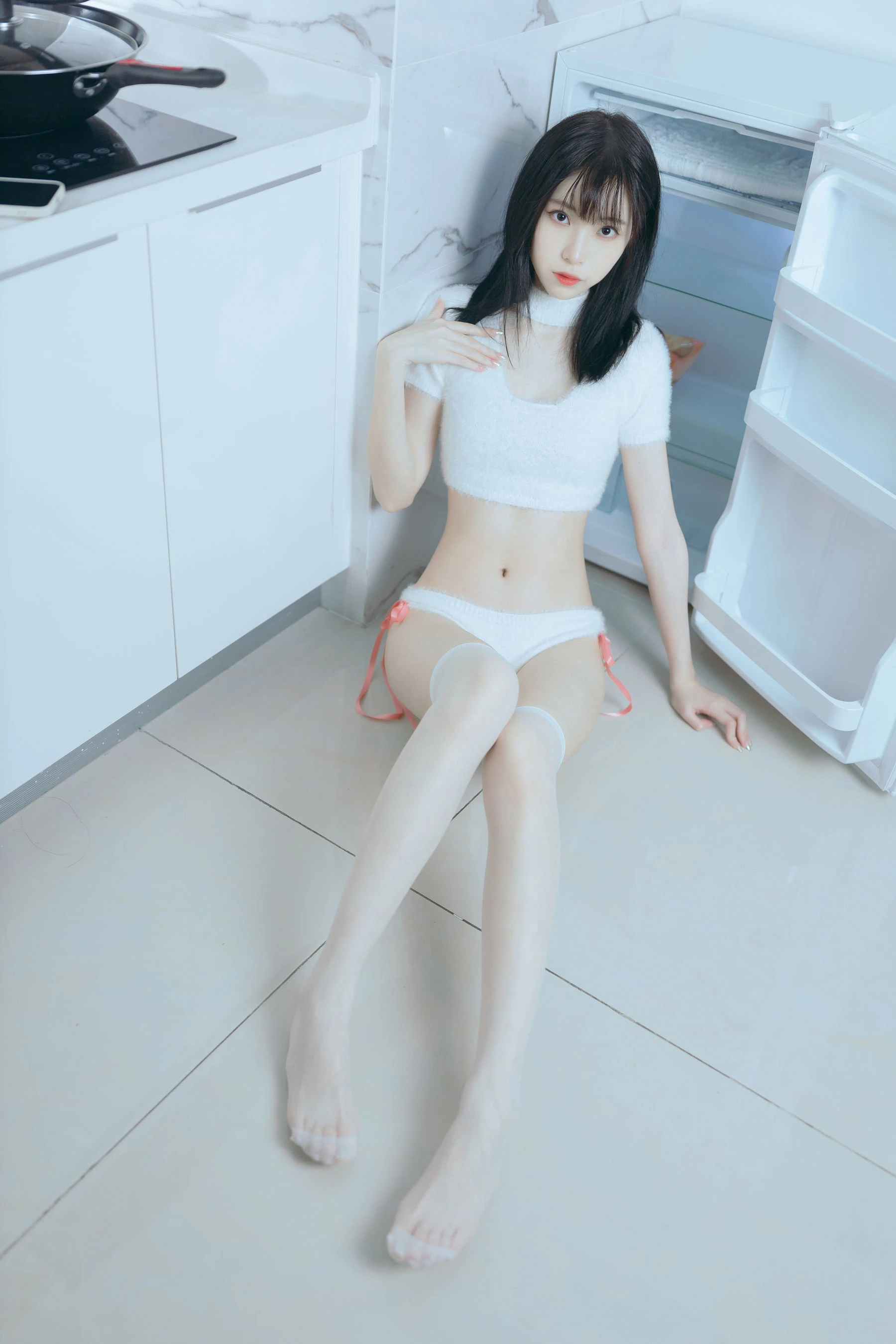 溫柔時刻嫩模私房寫真 – 雪景知性風採再現精選 - 29
