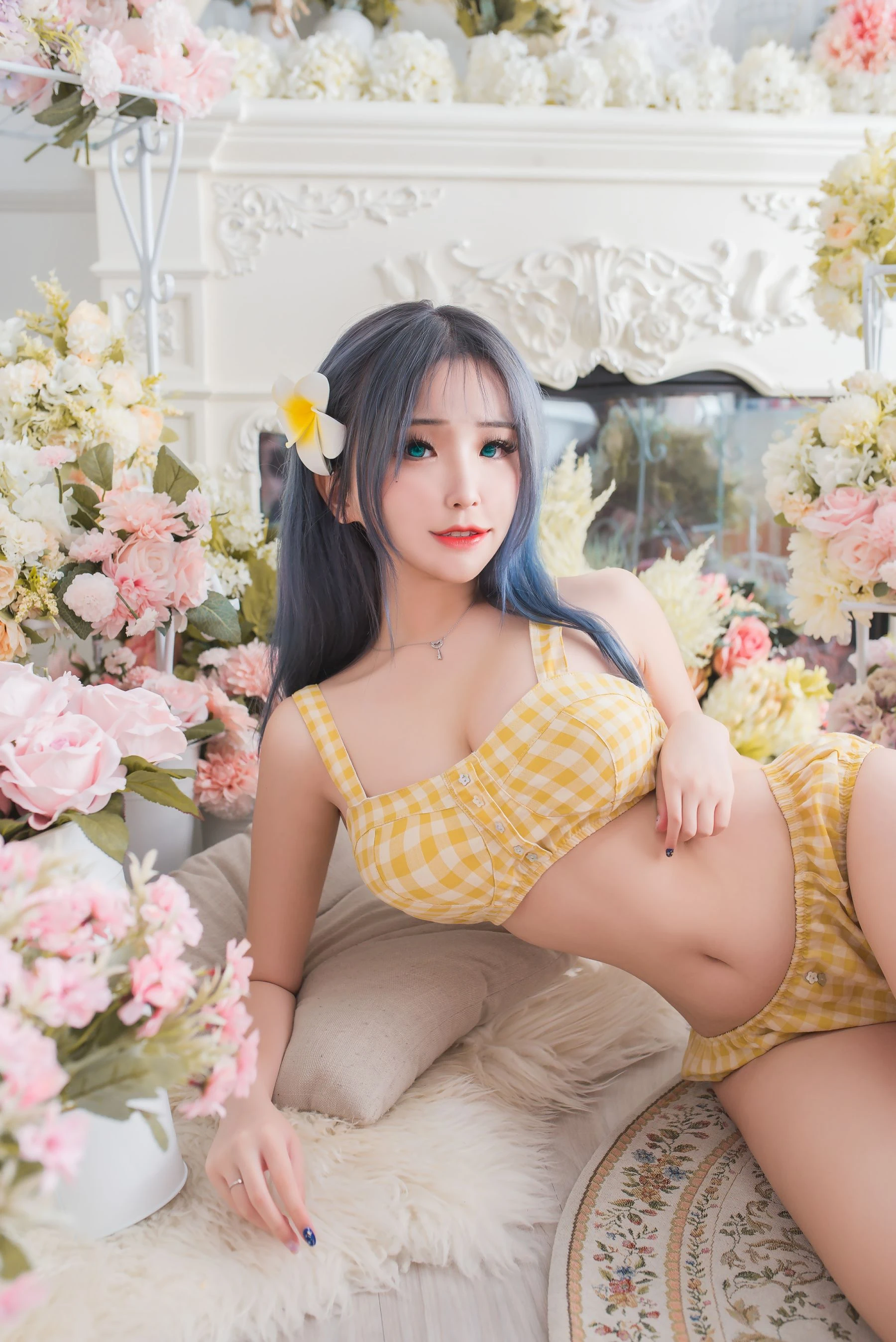 雪景限定嫩模火辣寫真集 – 攝影棚激情瞬間捕捉精選 - 11