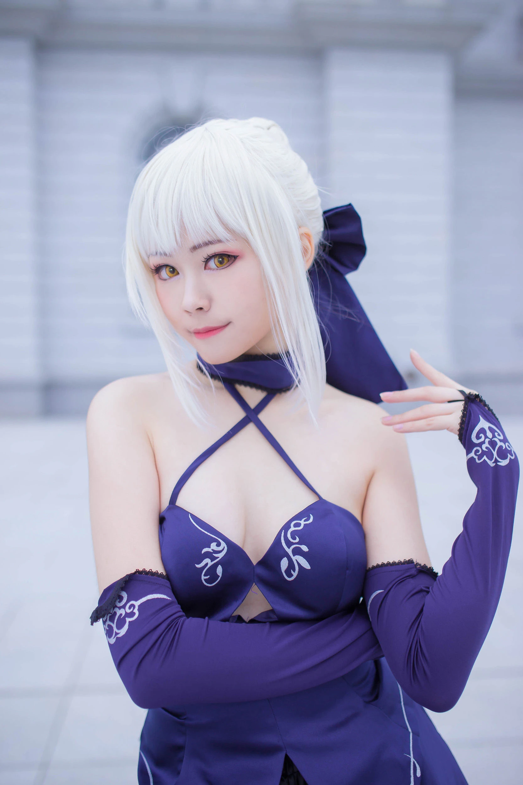 新竹傍晚車模美照 – 火辣魅力海邊實錄典藏 - 17