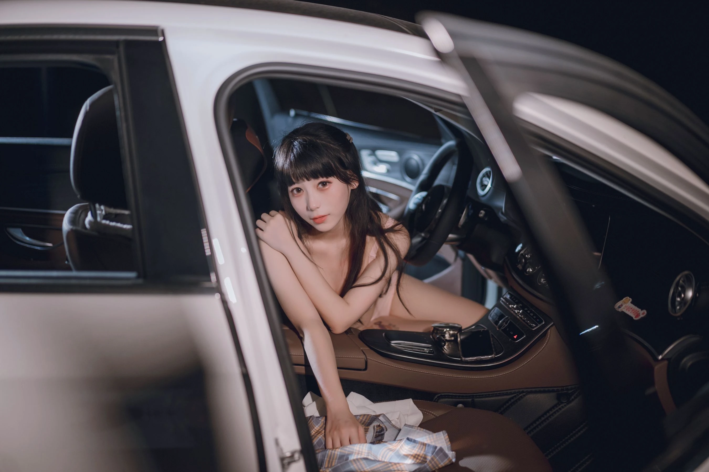 苗慄黃昏校花美照 – 魅惑魅力海邊實錄限量 - 13