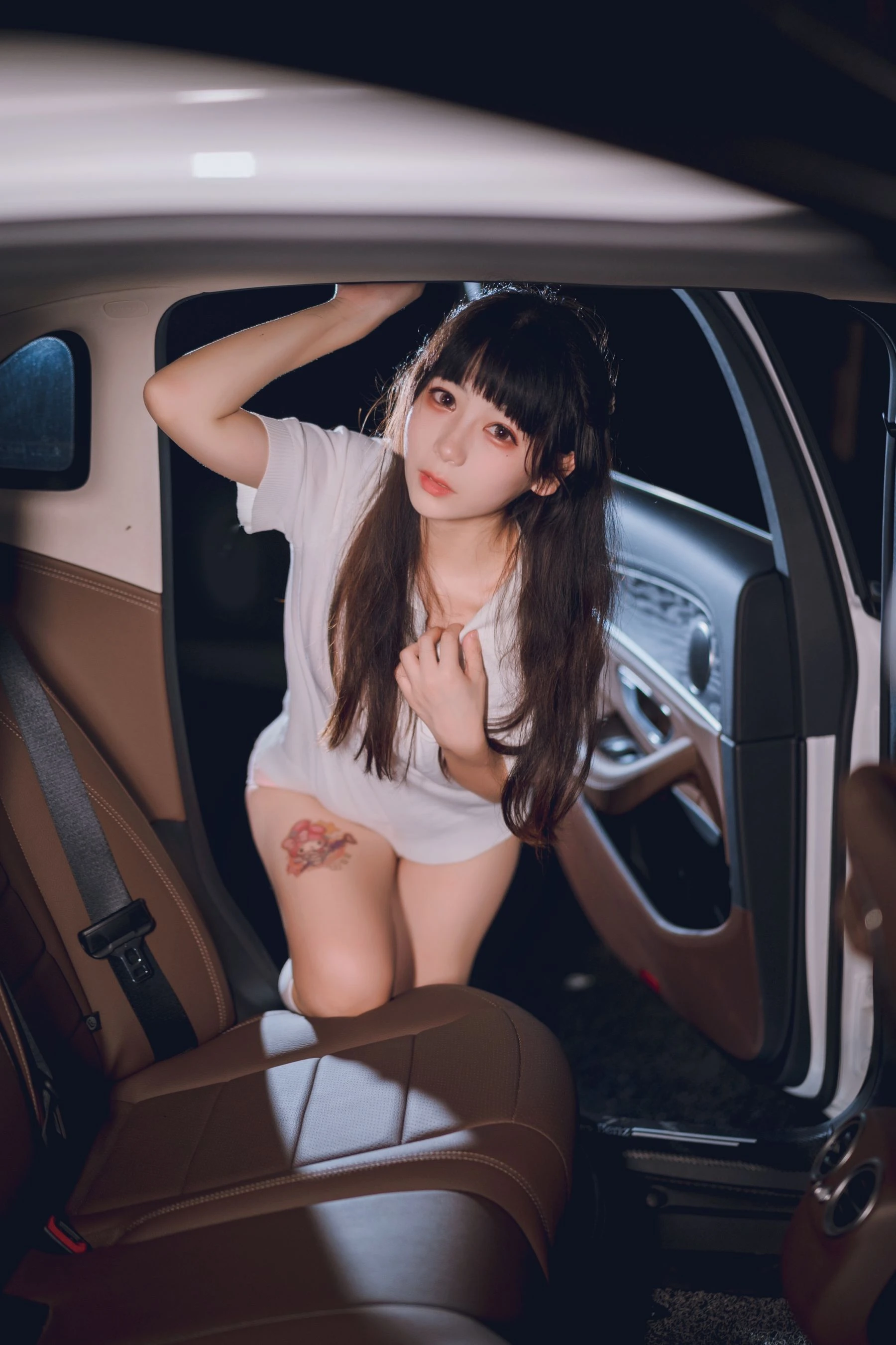 苗慄黃昏校花美照 – 魅惑魅力海邊實錄限量 - 14