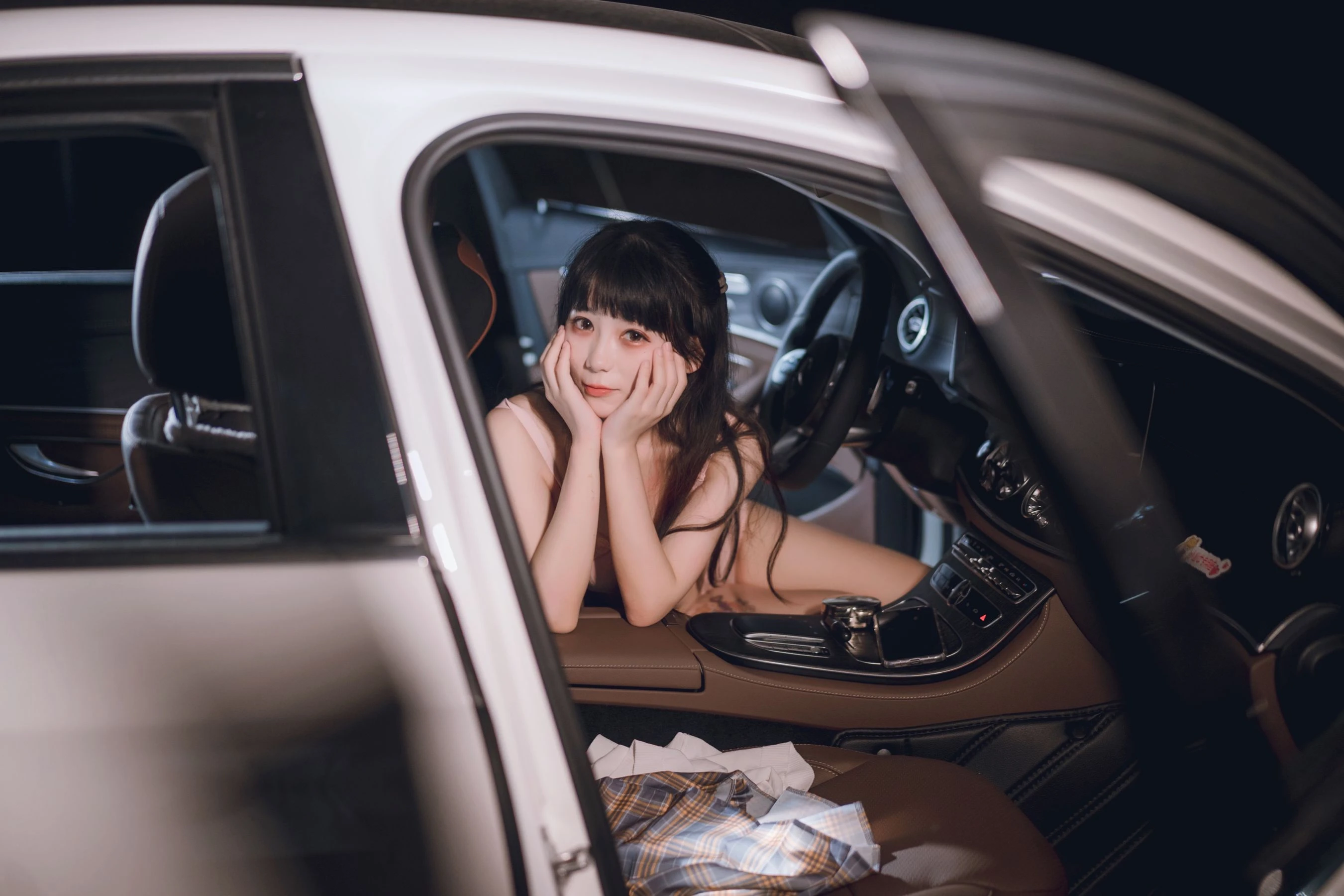 苗慄黃昏校花美照 – 魅惑魅力海邊實錄限量 - 19