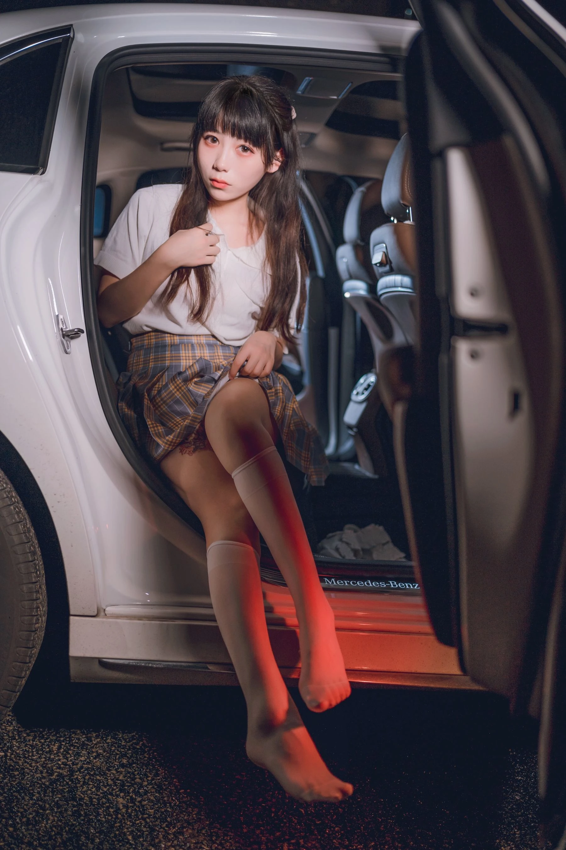 苗慄黃昏校花美照 – 魅惑魅力海邊實錄限量 - 36