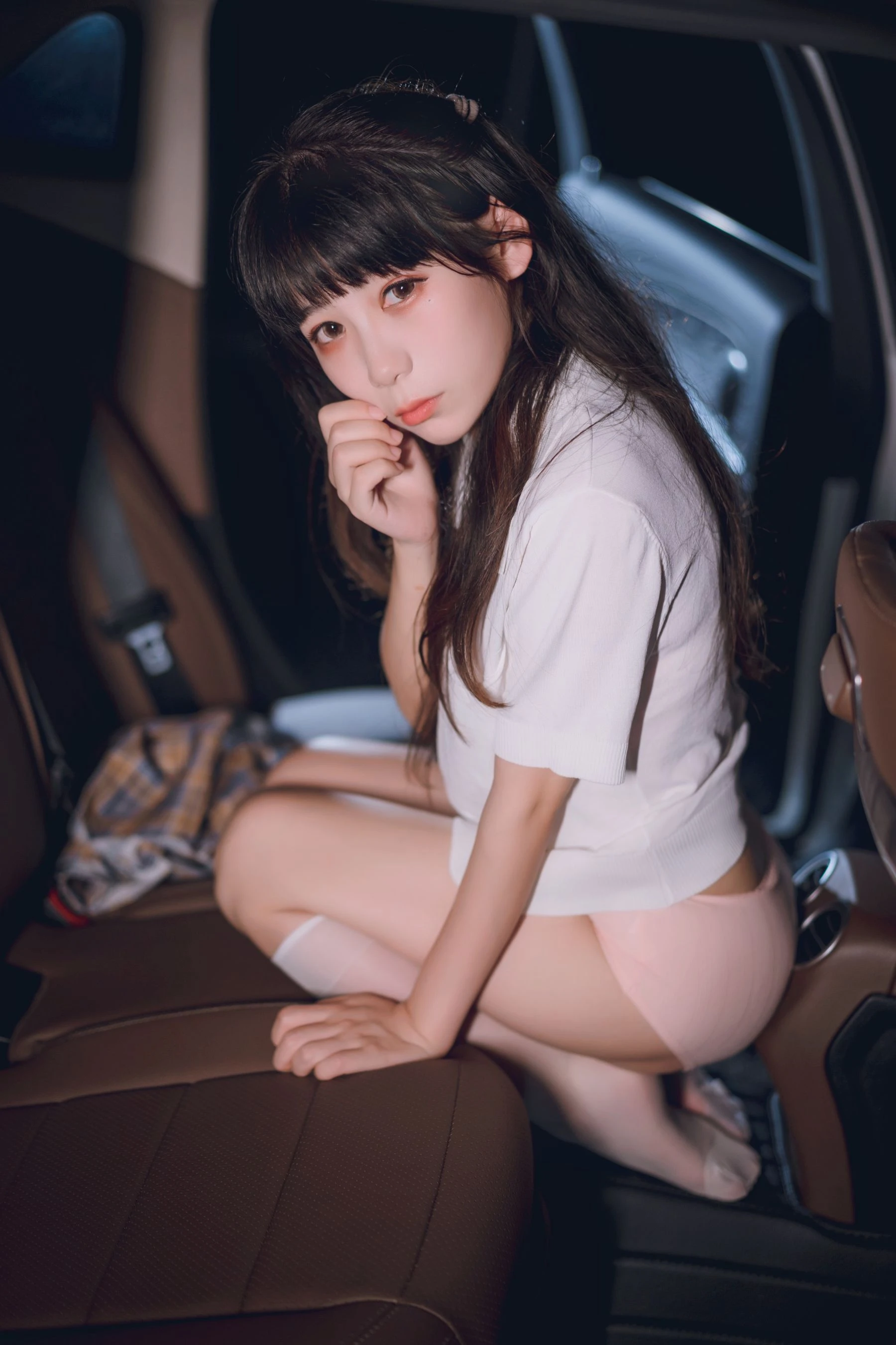 苗慄黃昏校花美照 – 魅惑魅力海邊實錄限量 - 4