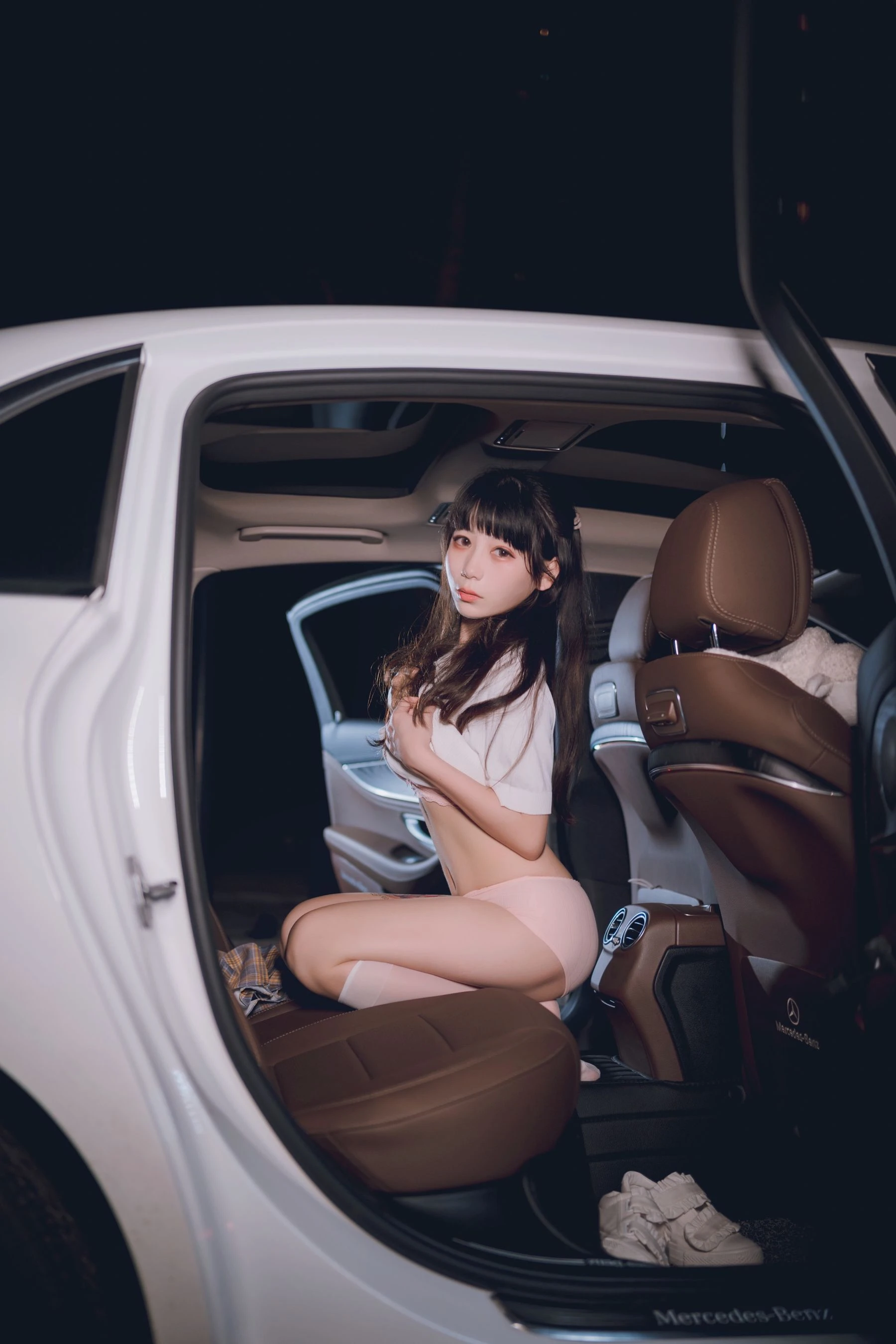 苗慄黃昏校花美照 – 魅惑魅力海邊實錄限量 - 5