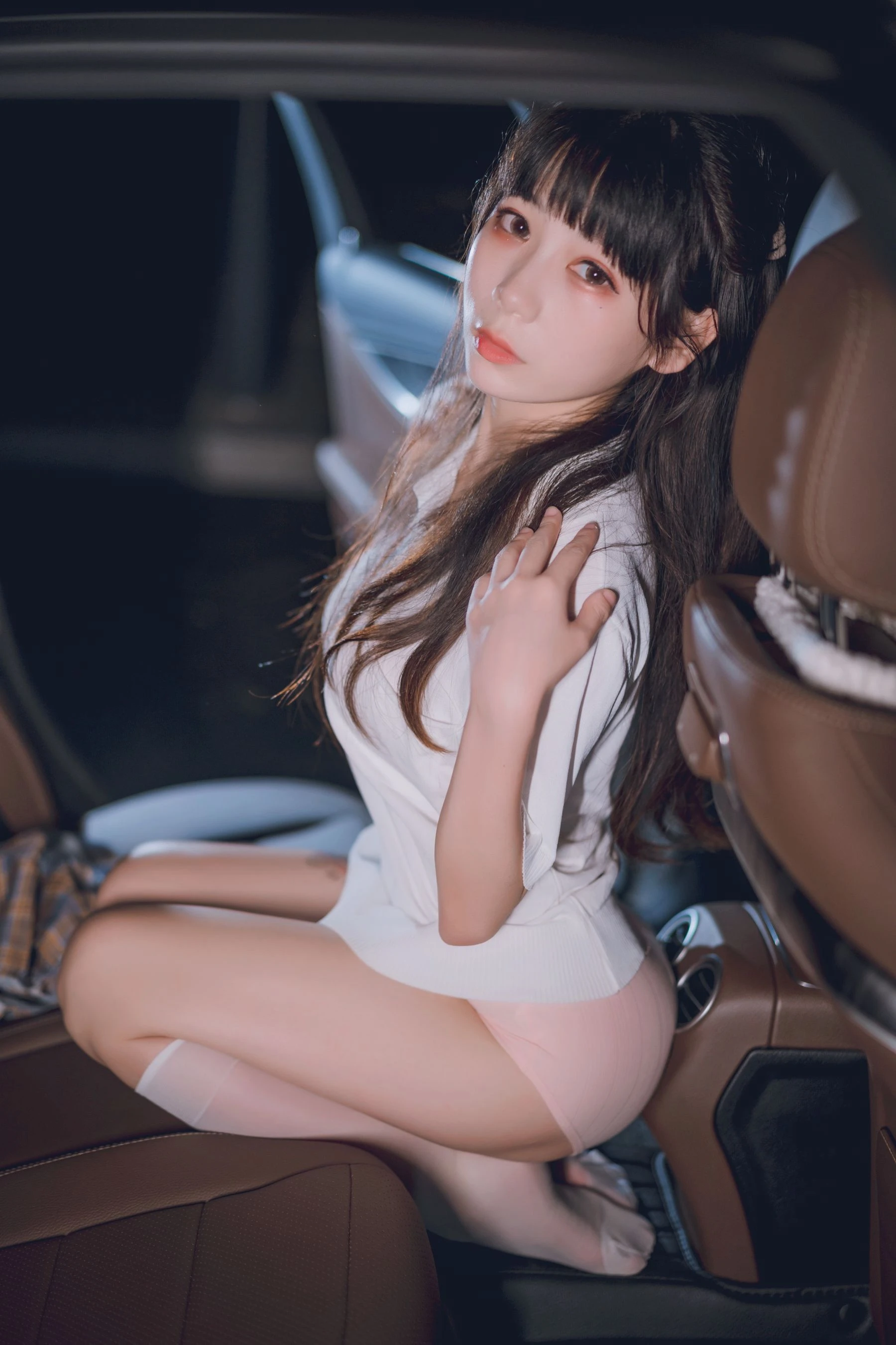 苗慄黃昏校花美照 – 魅惑魅力海邊實錄限量 - 7