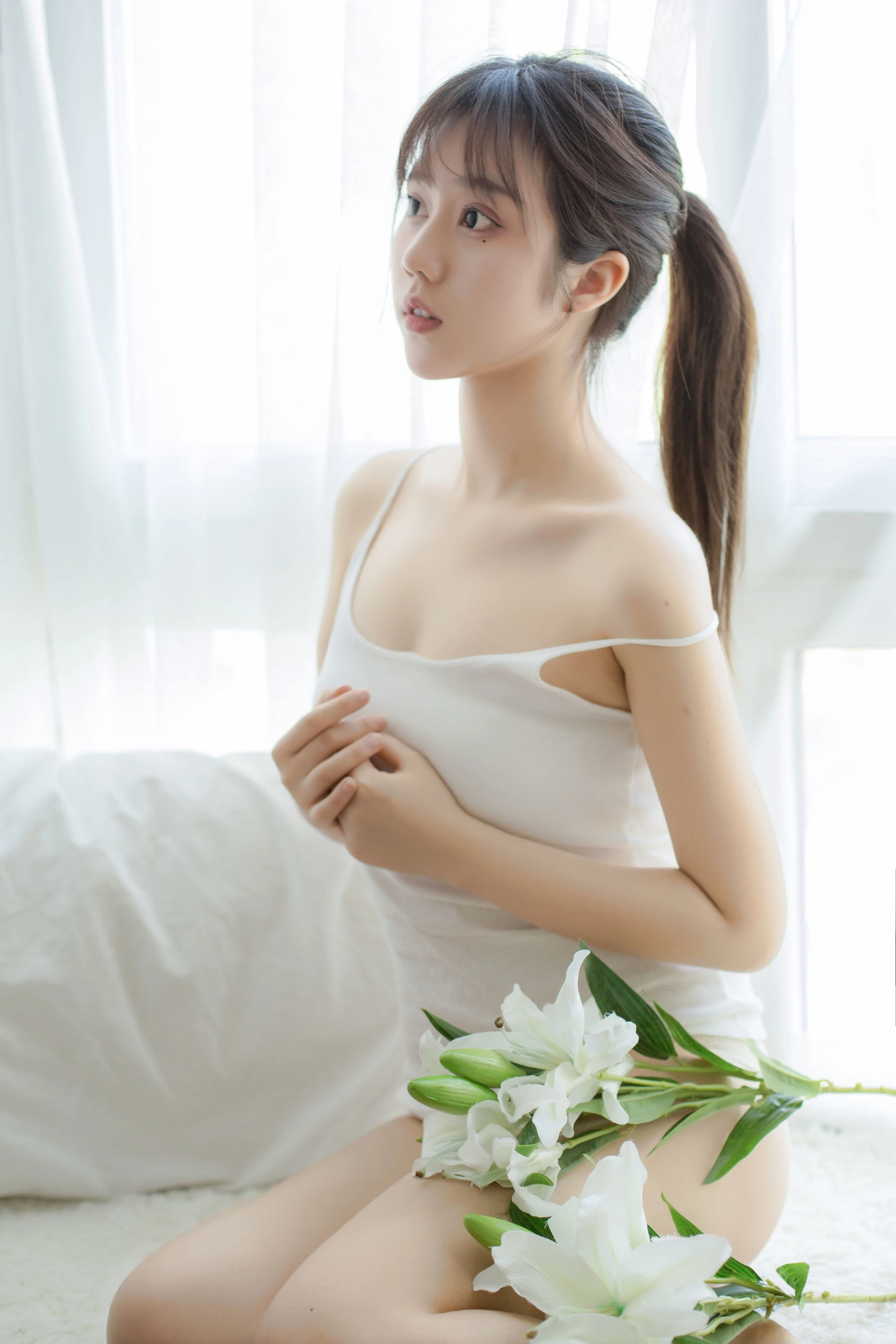 雪景限定校花魅惑寫真集 – 街拍自信瞬間捕捉珍藏 - 70