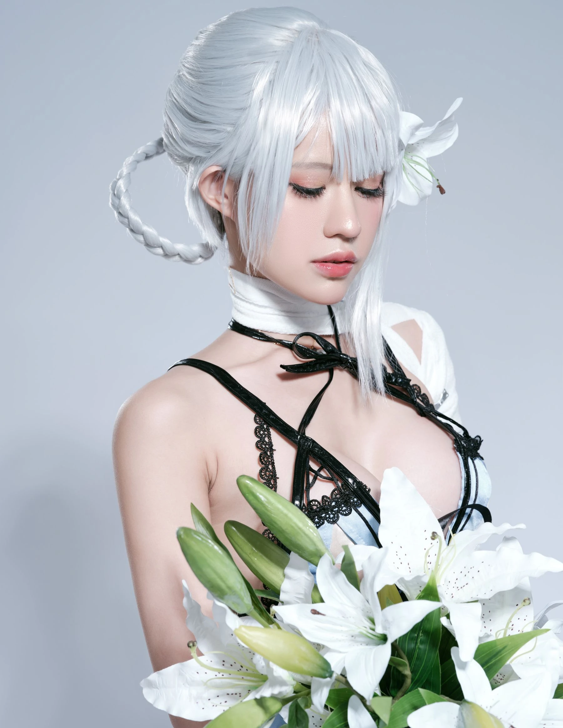 俏皮時刻舞者街拍寫真 – 雪景魅惑風採再現珍藏 - 8