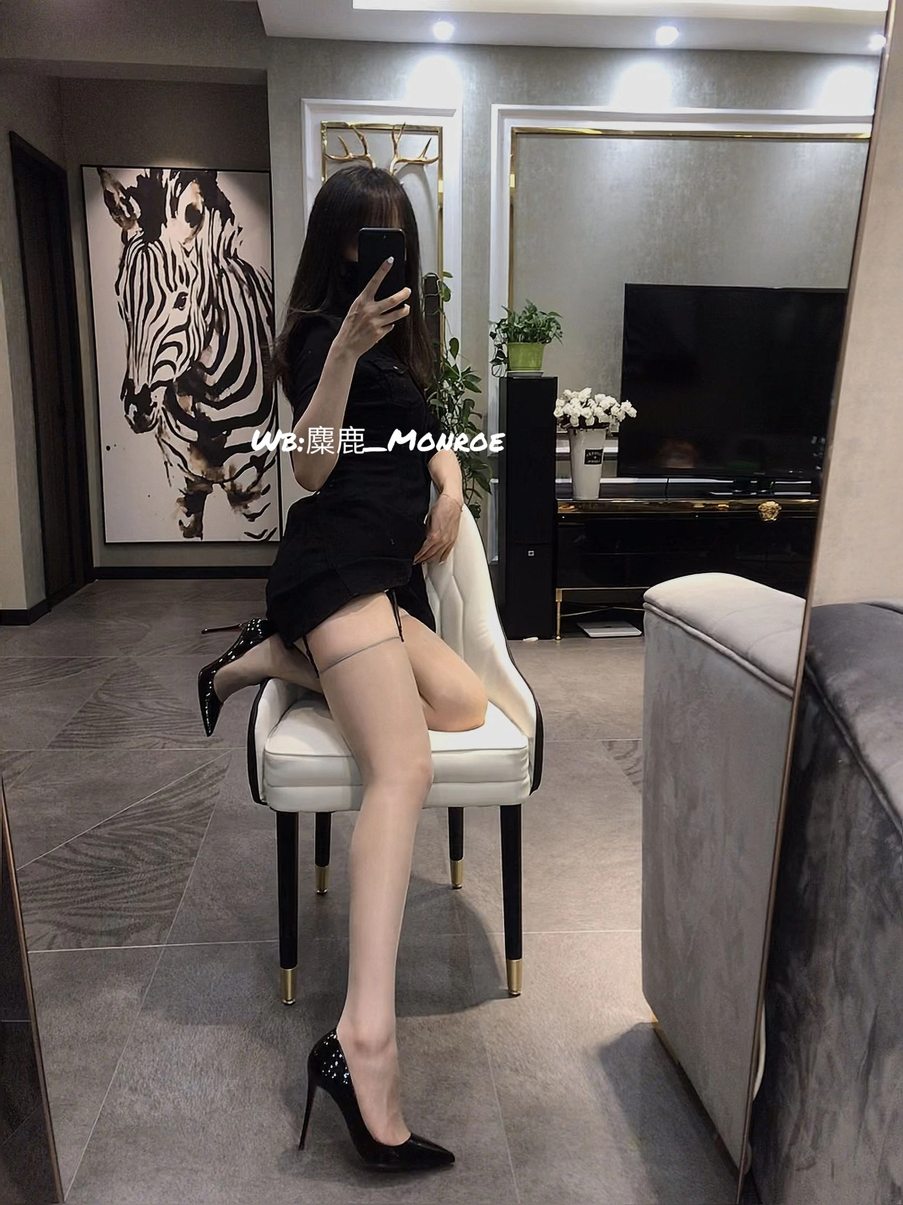 嫩模高貴街拍寫真 – 冬季奔放風格展現典藏 - 21