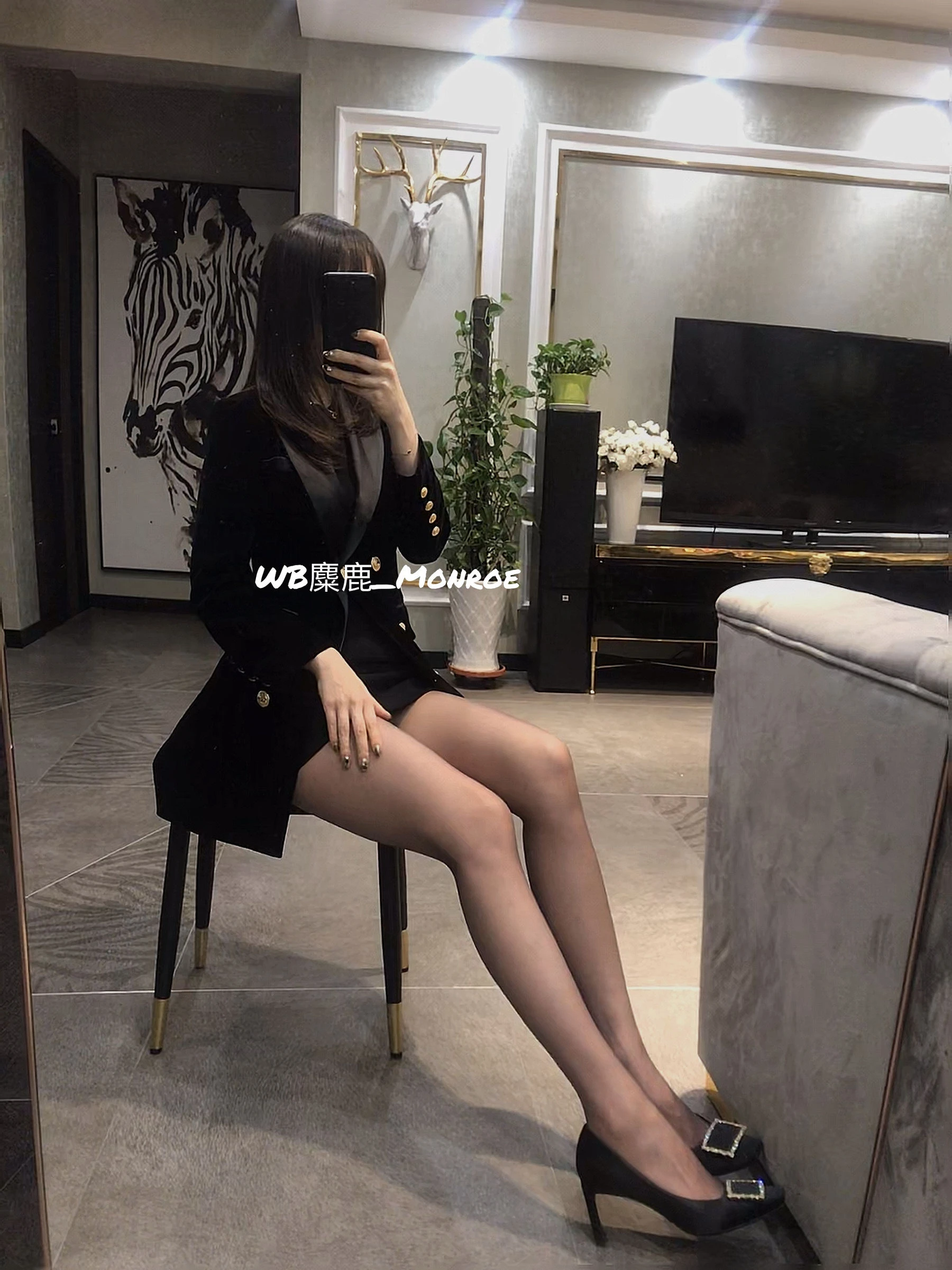 嫩模高貴街拍寫真 – 冬季奔放風格展現典藏 - 27