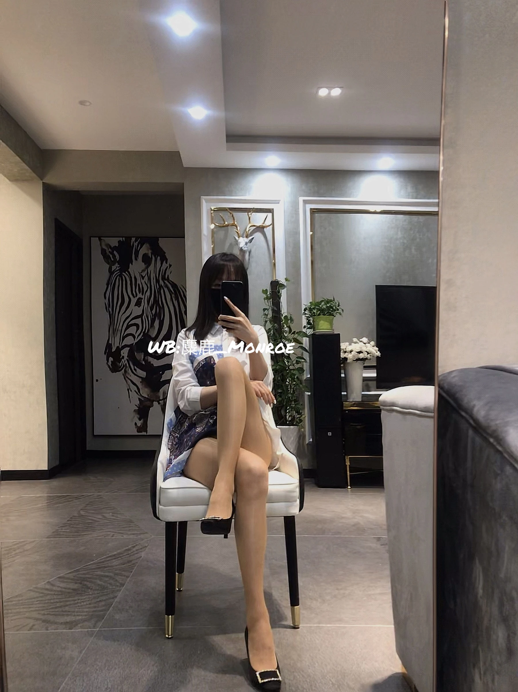 嫩模高貴街拍寫真 – 冬季奔放風格展現典藏 - 33