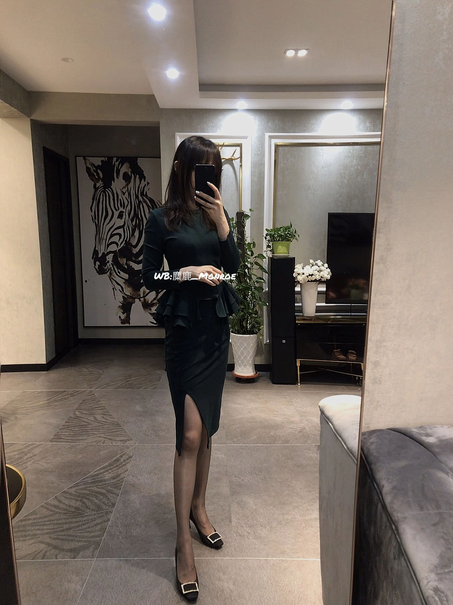 嫩模高貴街拍寫真 – 冬季奔放風格展現典藏 - 35