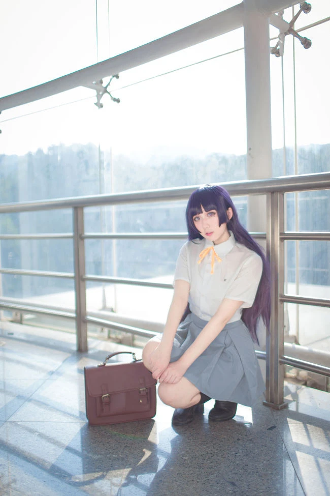 空姐性感攝影棚寫真 – 雨季浪漫風格展現獨家 - 26