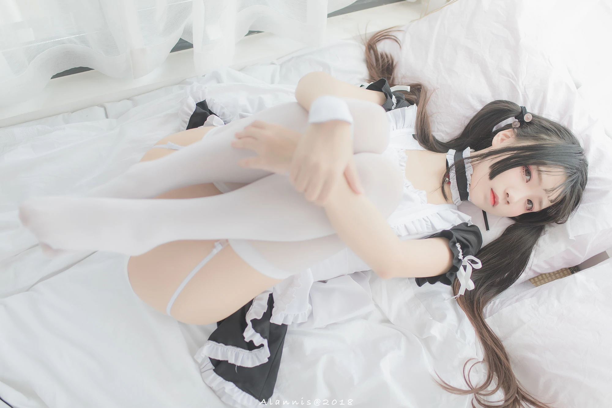 主播高貴室內寫真 – 夏季優雅風格展現珍藏 - 13