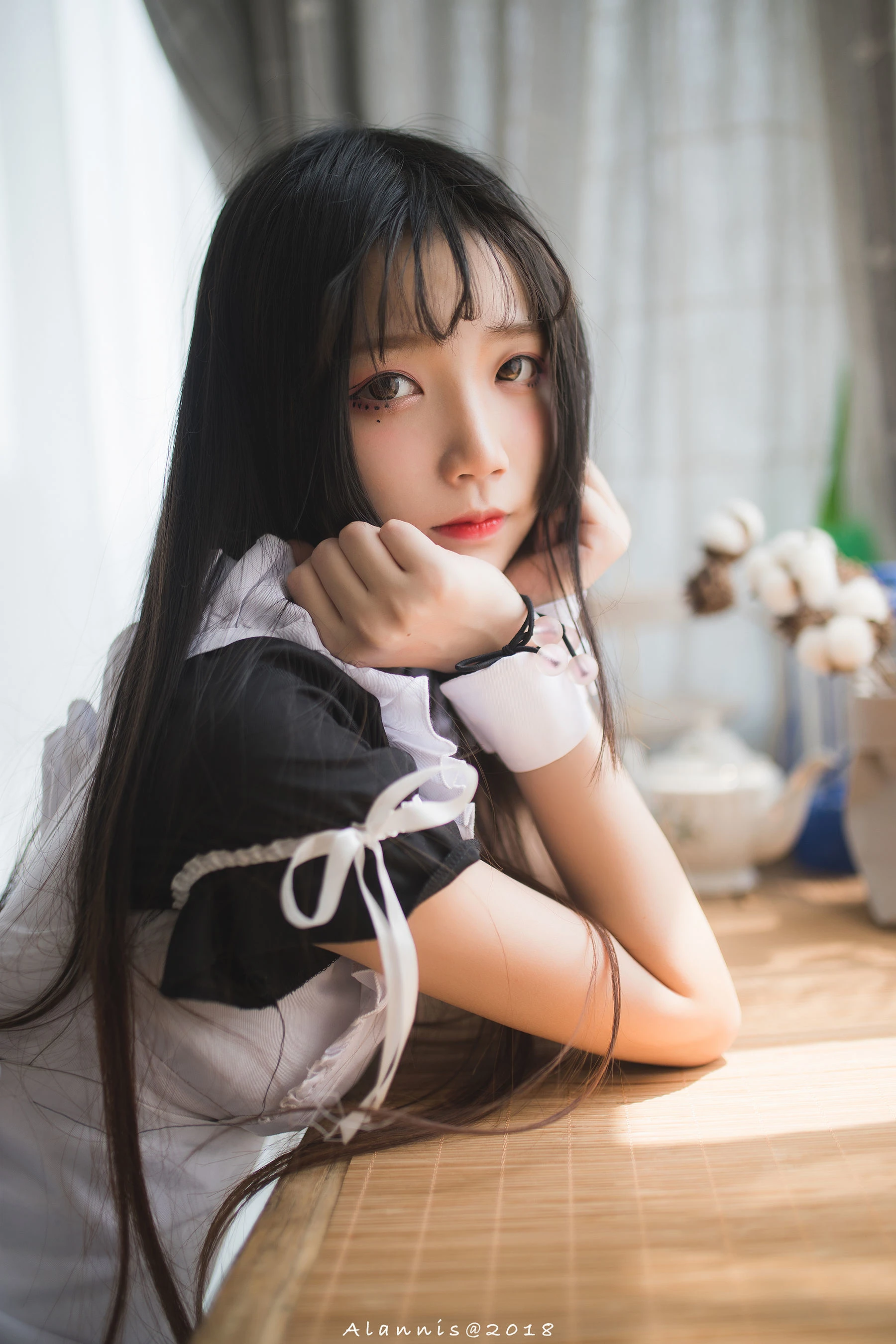 主播高貴室內寫真 – 夏季優雅風格展現珍藏 - 14