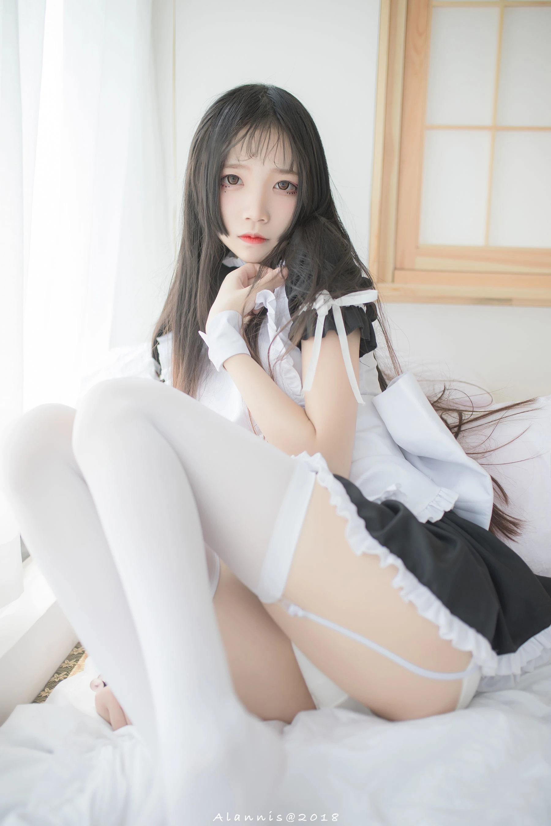 主播高貴室內寫真 – 夏季優雅風格展現珍藏 - 2