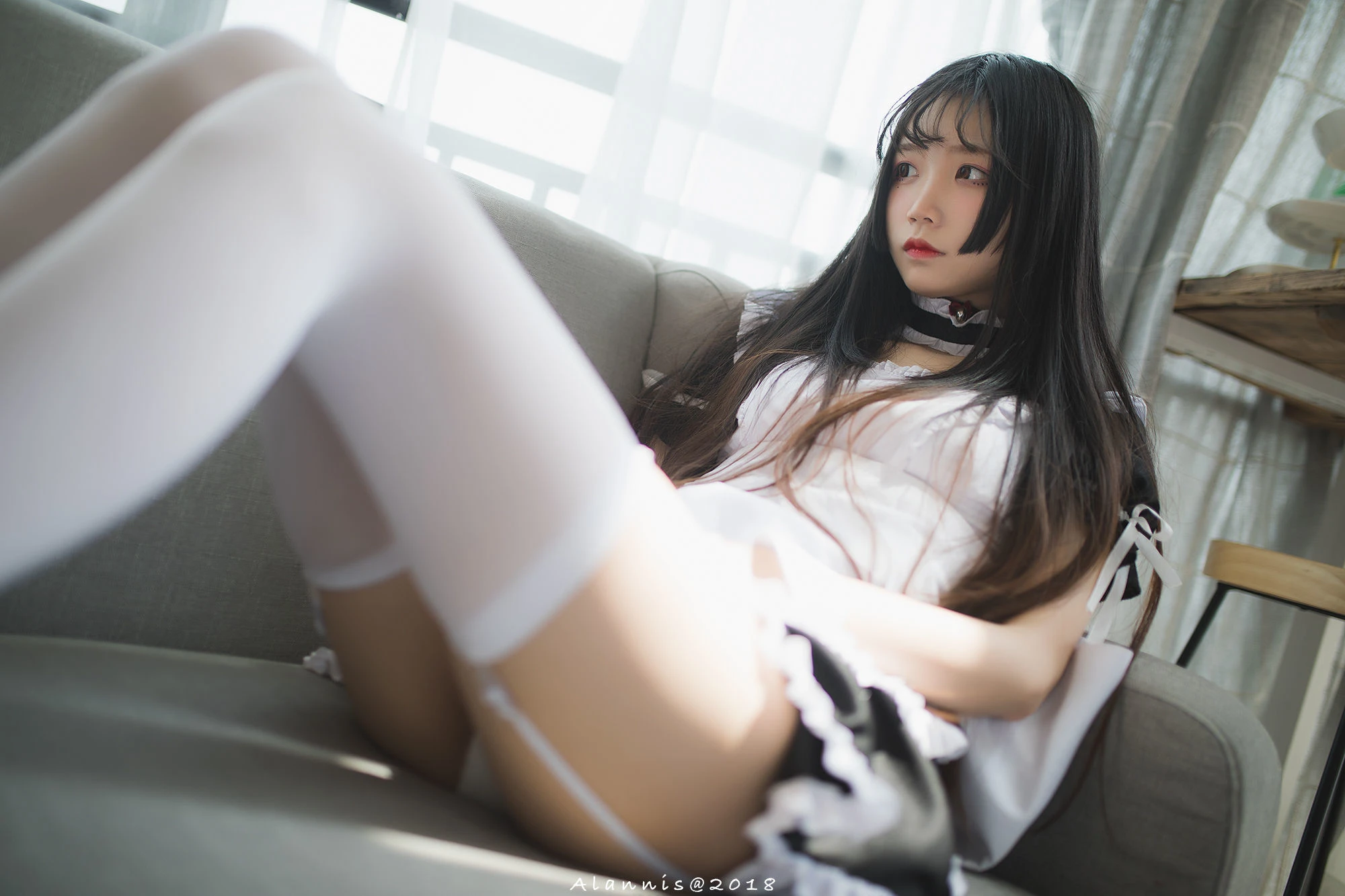 主播高貴室內寫真 – 夏季優雅風格展現珍藏 - 20