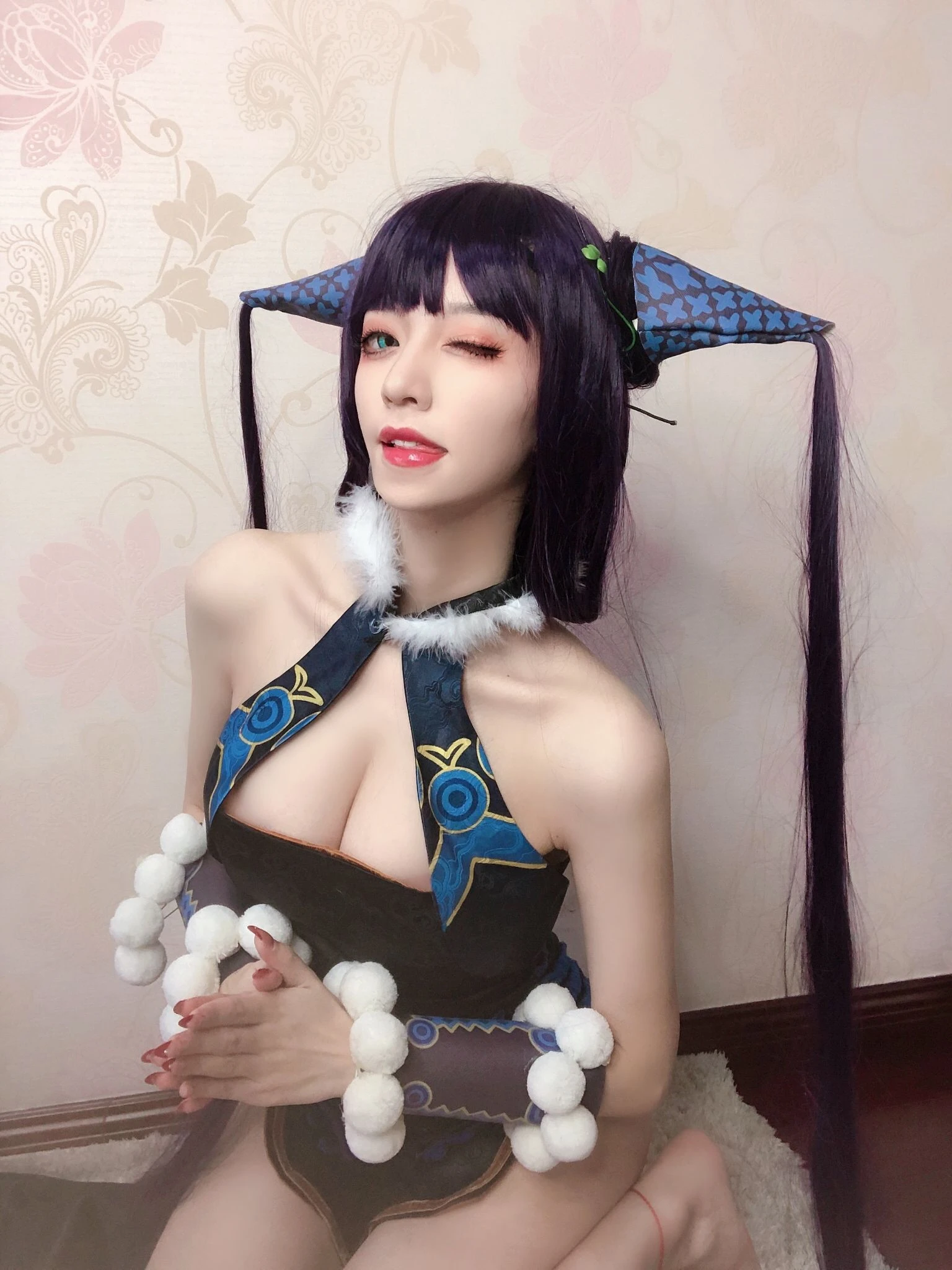 護士活潑海邊寫真 – 春季浪漫風格展現獨家 - 1