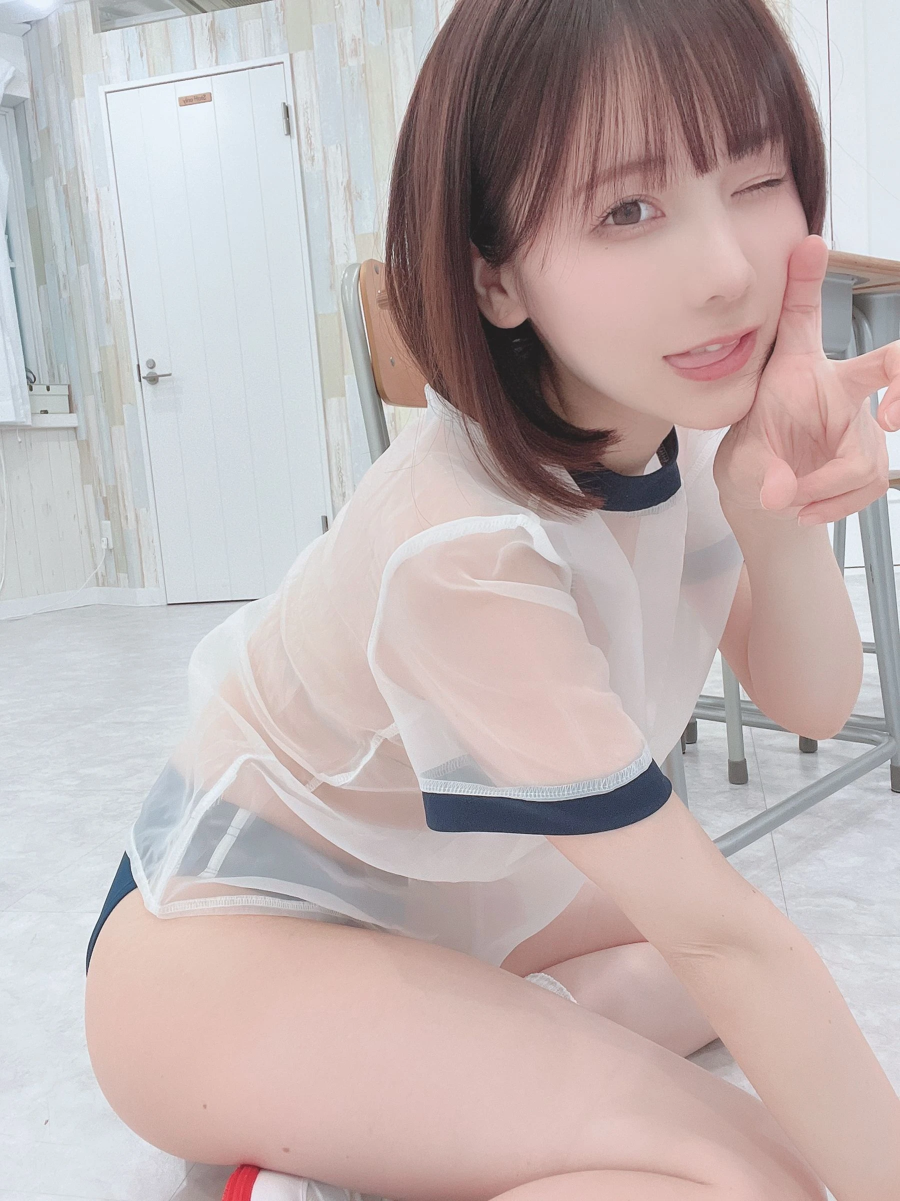 冬季限定空姐甜美寫真集 – 攝影棚神秘瞬間捕捉獨家 - 12