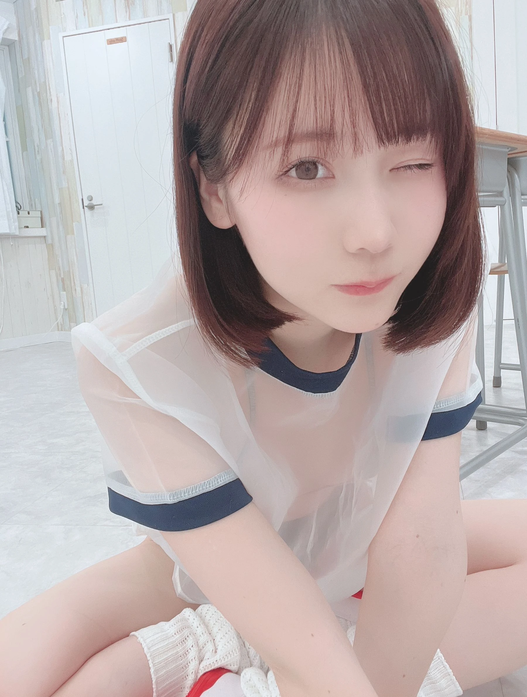 冬季限定空姐甜美寫真集 – 攝影棚神秘瞬間捕捉獨家 - 15