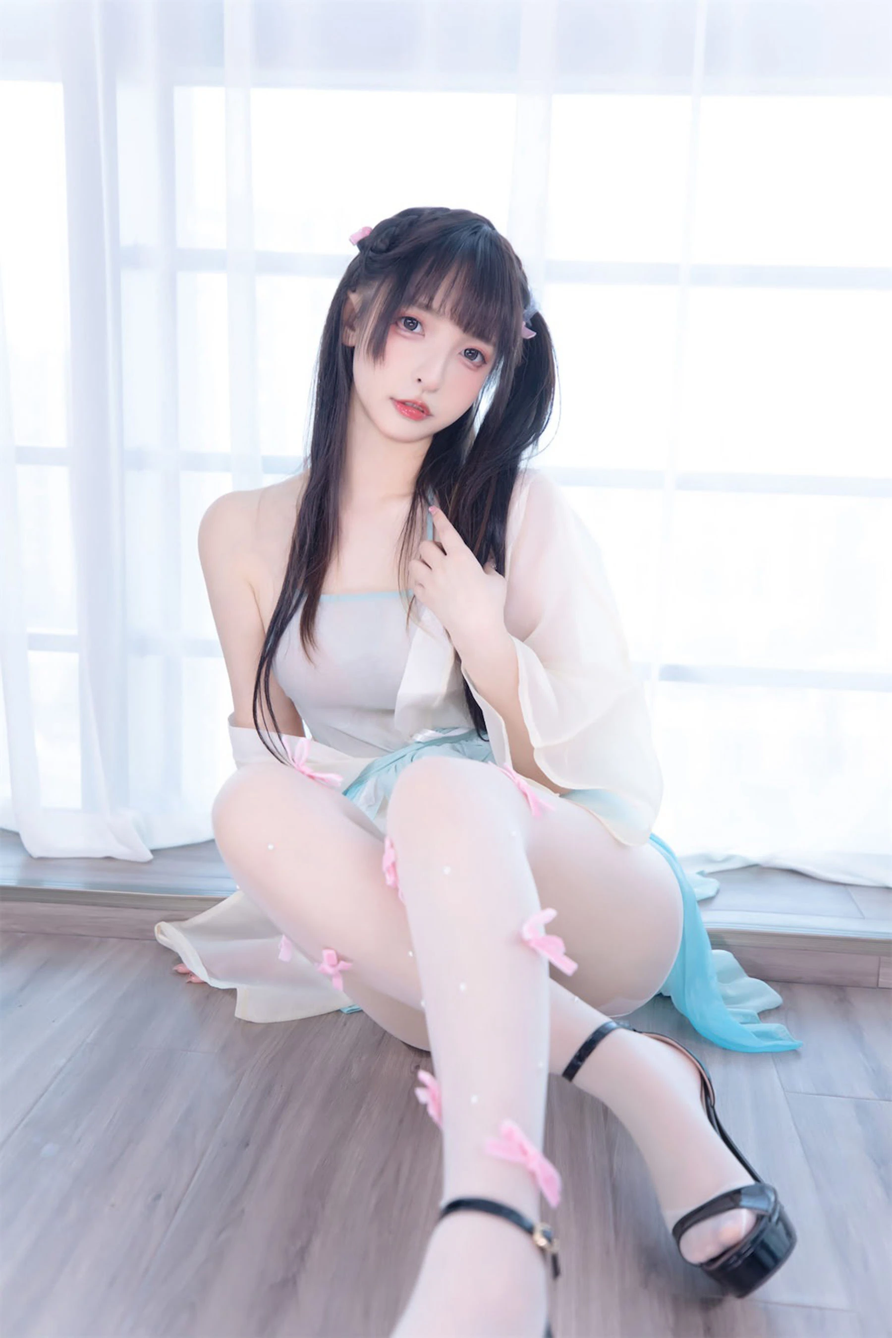 模特清純夜景寫真 – 雨季自信風格展現精選 - 19