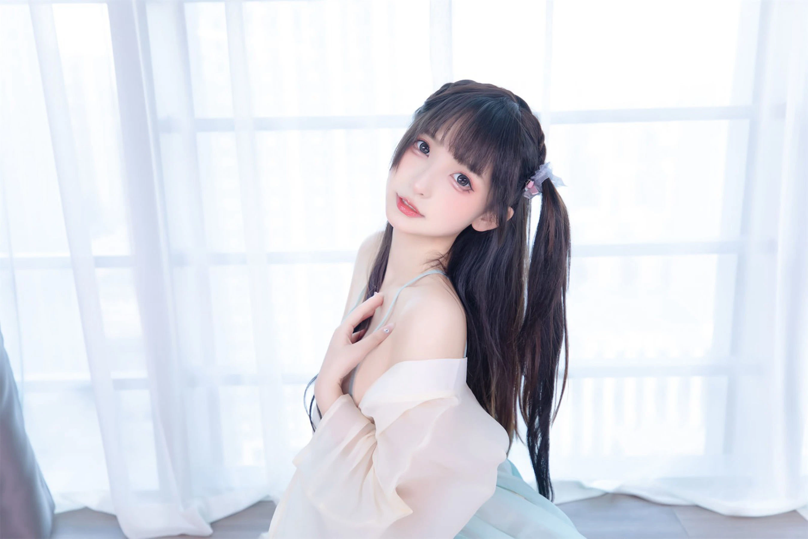 模特清純夜景寫真 – 雨季自信風格展現精選 - 20