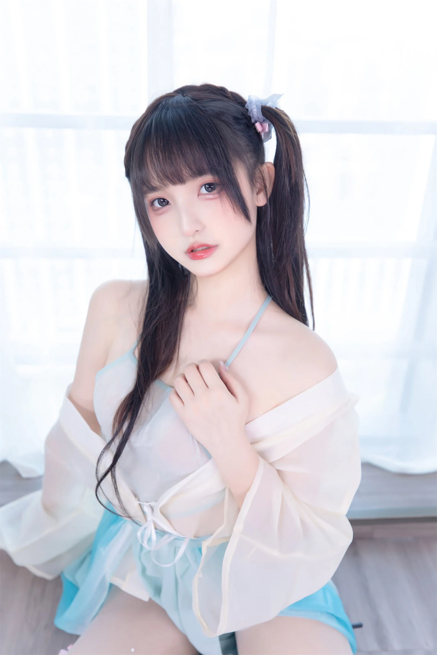 模特清純夜景寫真 – 雨季自信風格展現精選 - 24