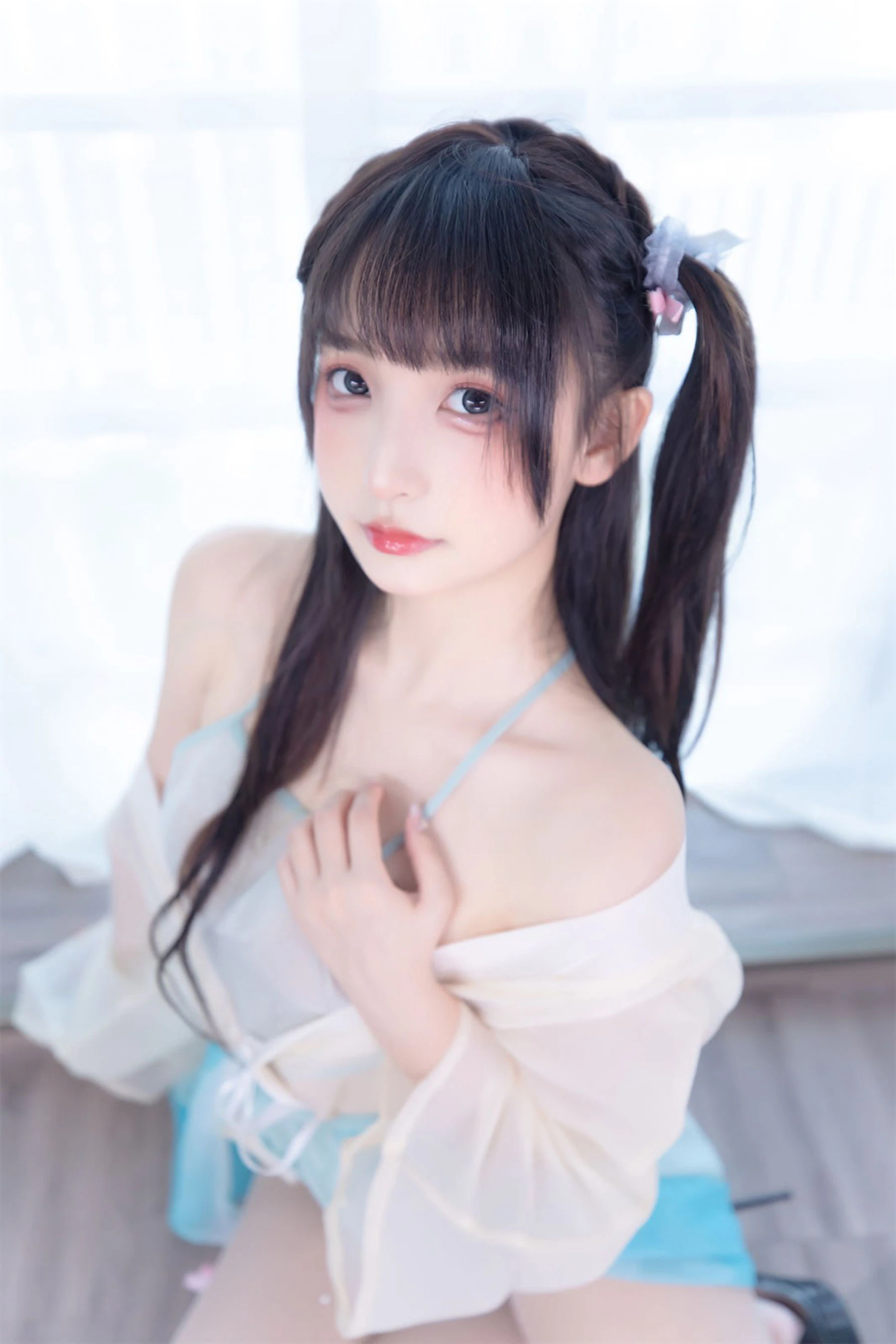 模特清純夜景寫真 – 雨季自信風格展現精選 - 25