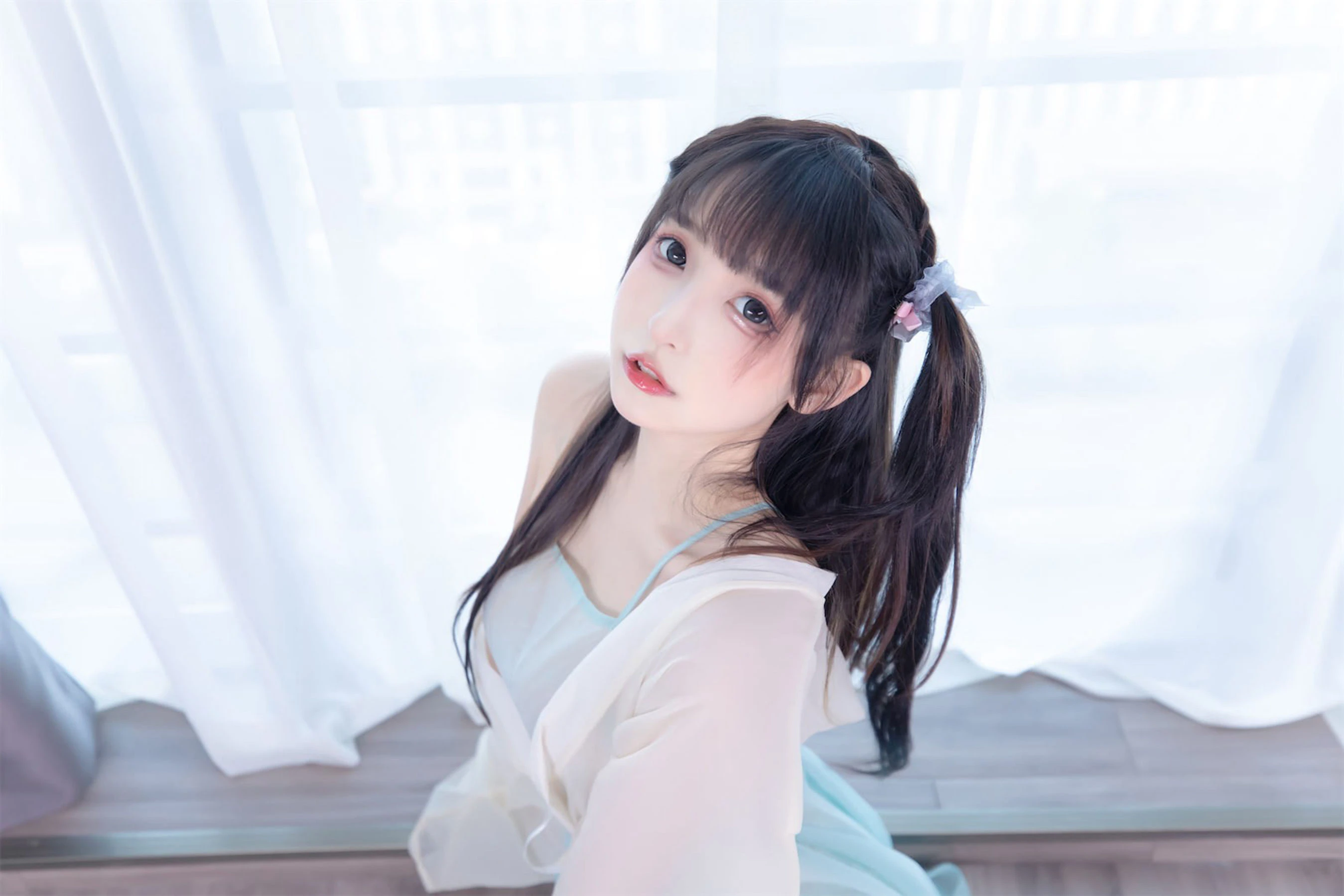 模特清純夜景寫真 – 雨季自信風格展現精選 - 29