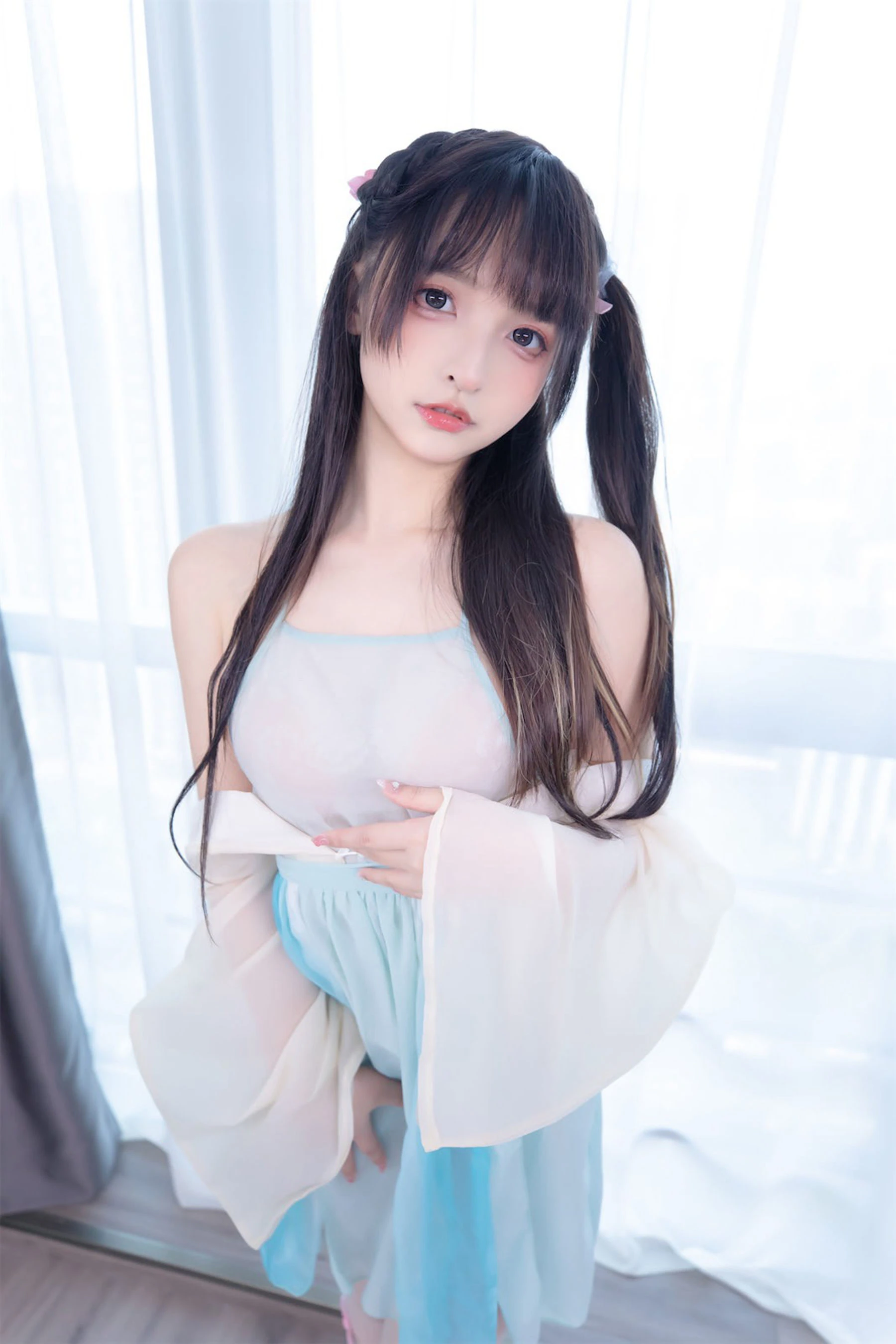 模特清純夜景寫真 – 雨季自信風格展現精選 - 55