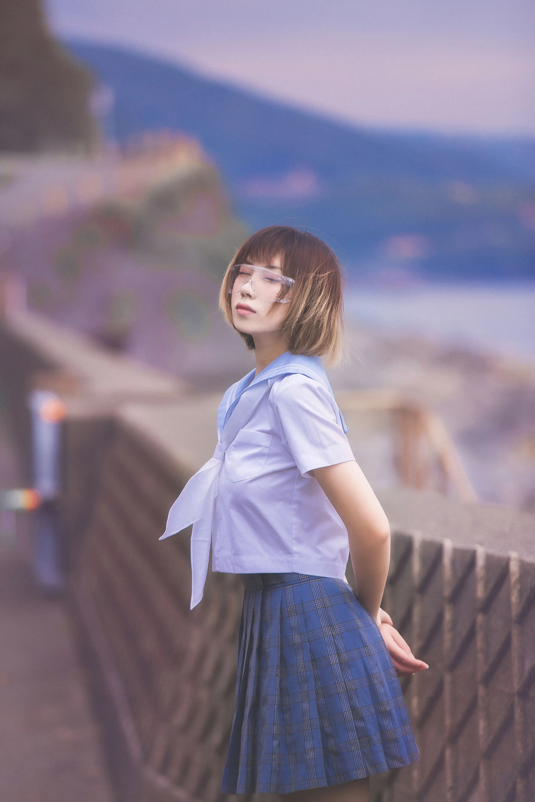 溫柔時刻嫩模自然光寫真 – 夏日活潑風採再現典藏 - 1