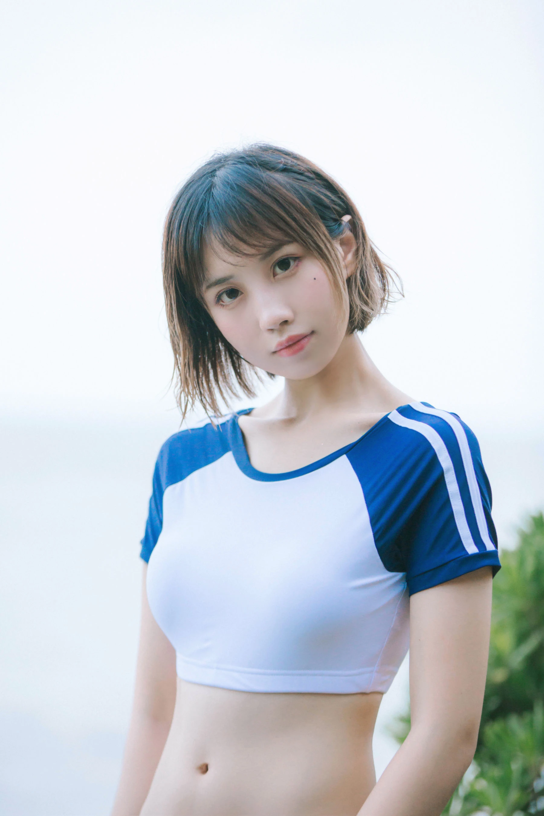 溫柔時刻嫩模自然光寫真 – 夏日活潑風採再現典藏 - 15