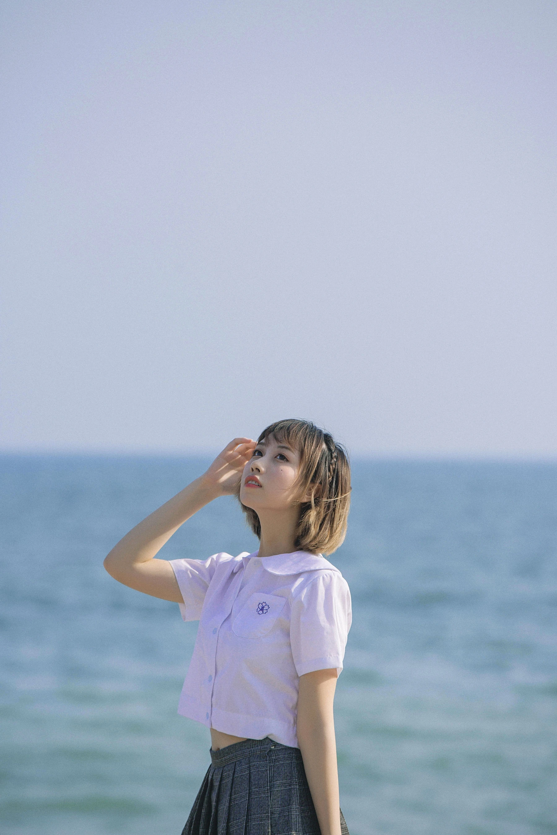 溫柔時刻嫩模自然光寫真 – 夏日活潑風採再現典藏 - 61