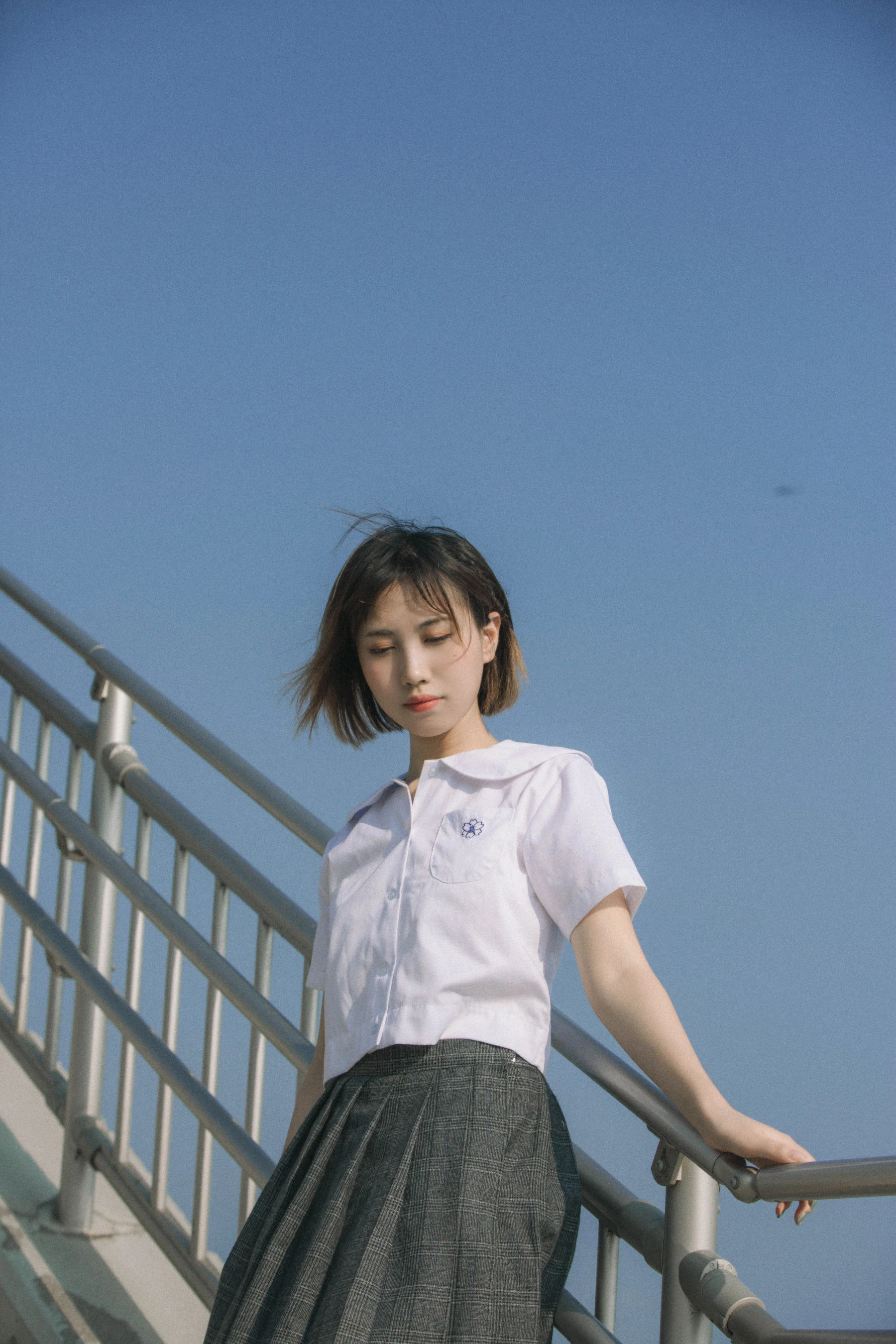 溫柔時刻嫩模自然光寫真 – 夏日活潑風採再現典藏 - 66