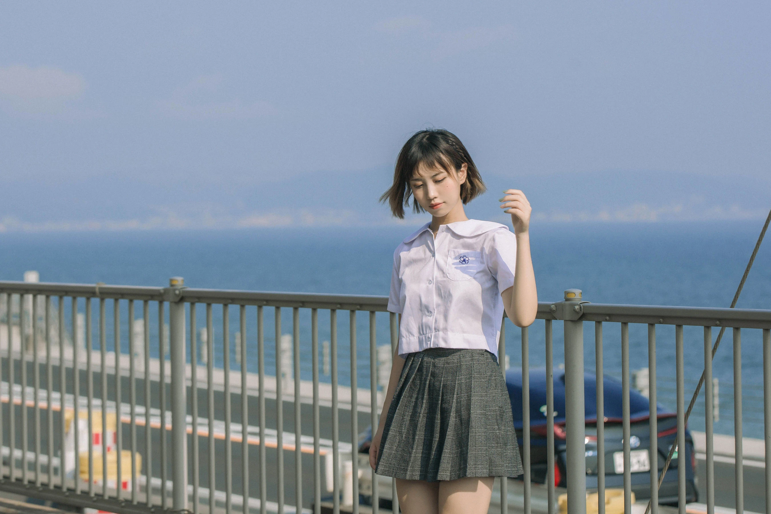 溫柔時刻嫩模自然光寫真 – 夏日活潑風採再現典藏 - 96