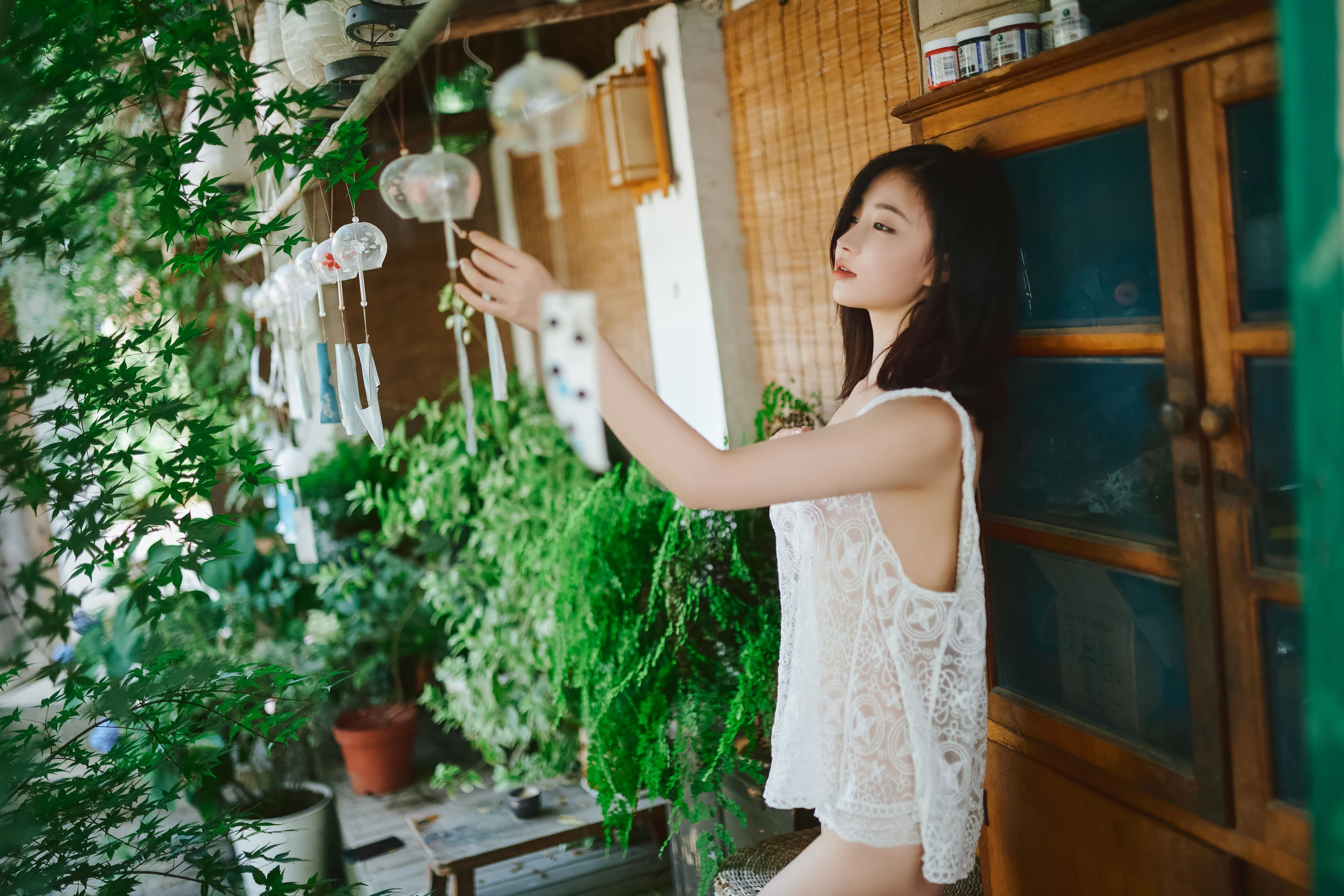 護士活潑室內寫真 – 夏季浪漫風格展現精選 - 7