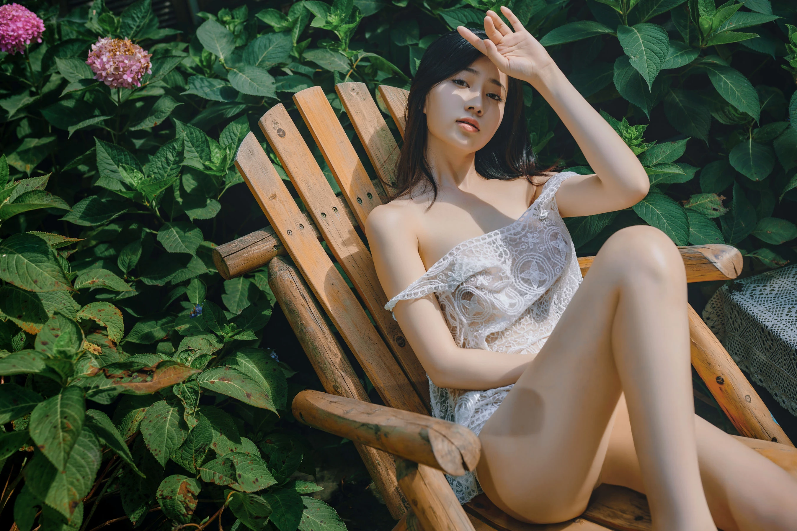 護士活潑室內寫真 – 夏季浪漫風格展現精選 - 9