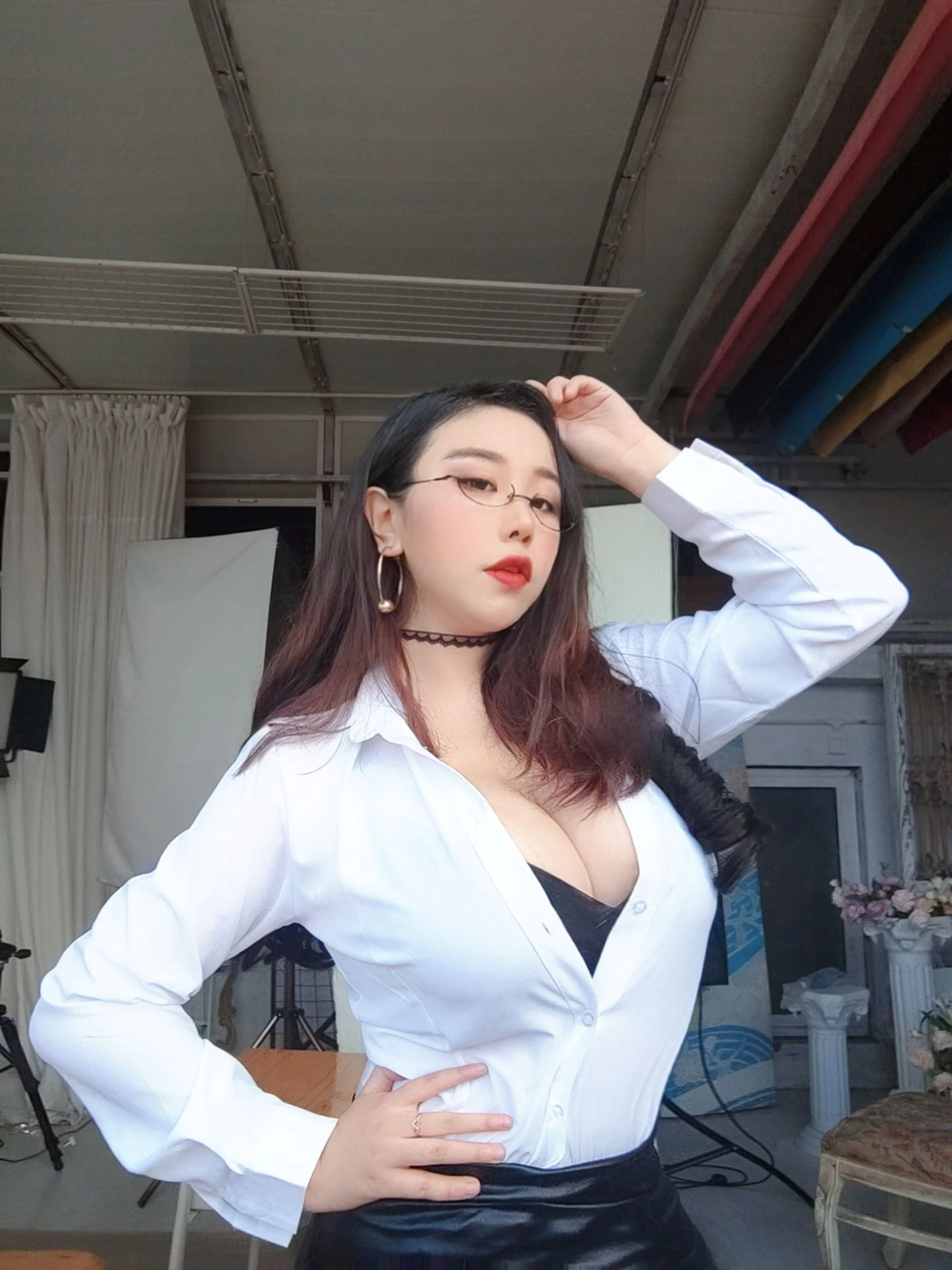 台北全日主播美照 – 性感魅力攝影棚實錄獨家 - 31