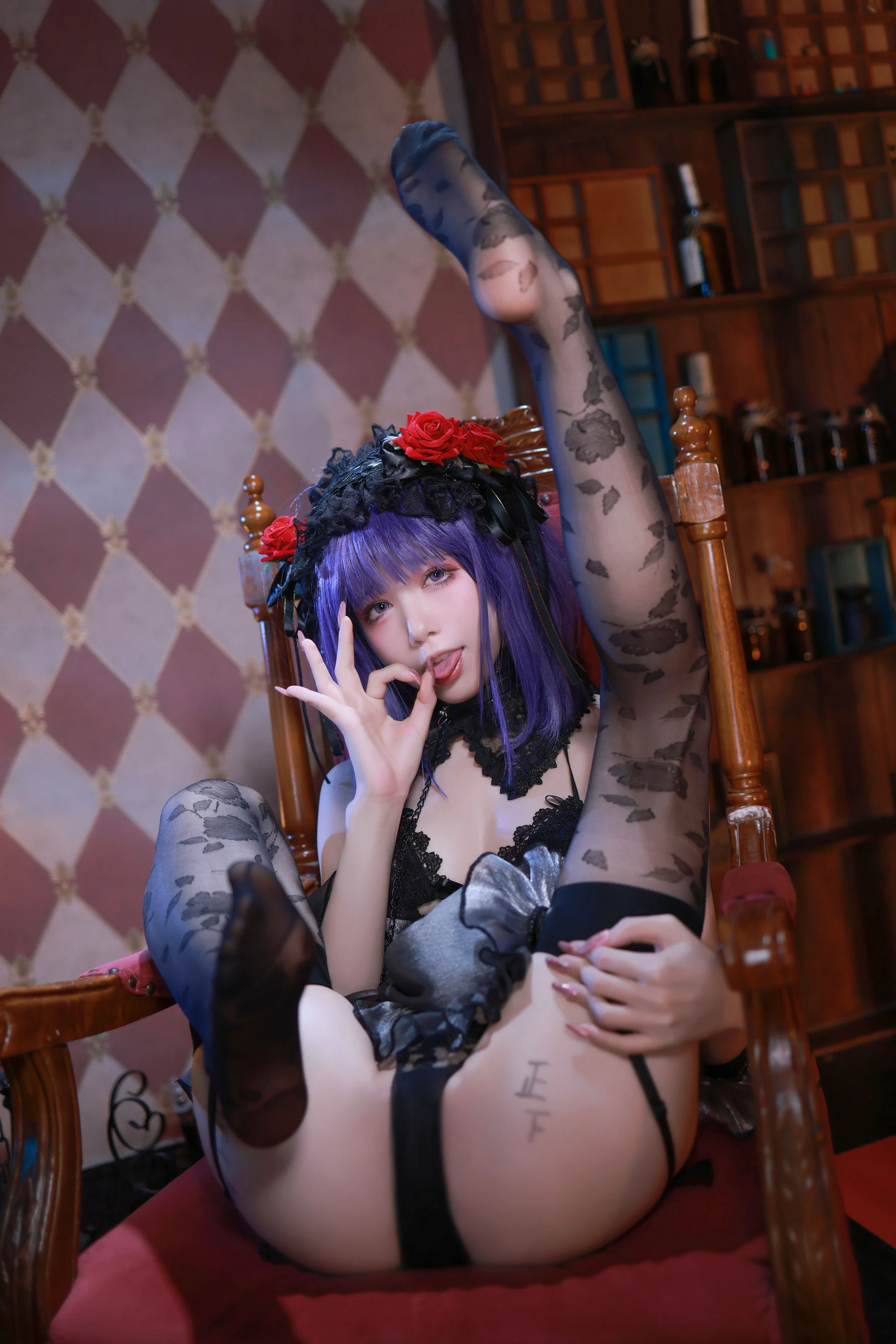 彰化夜晚嫩模美照 – 甜美魅力攝影棚實錄典藏 - 10