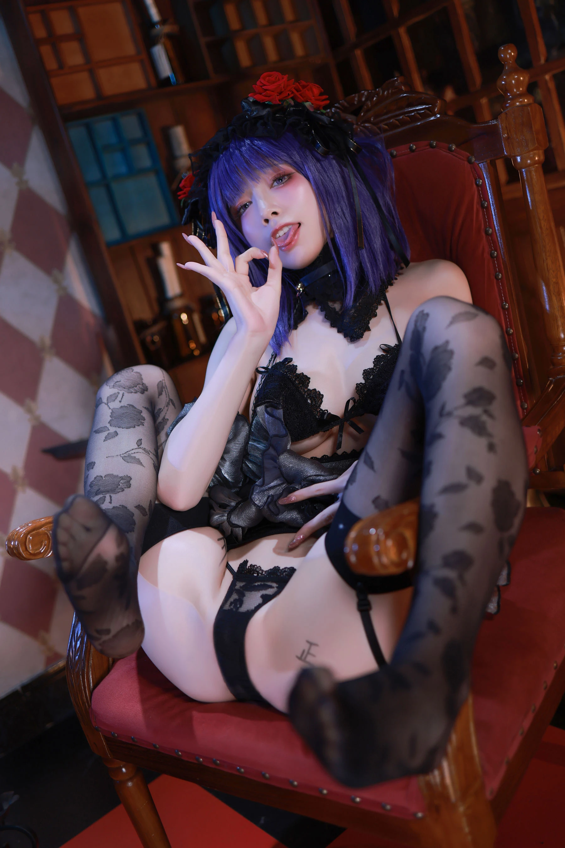 彰化夜晚嫩模美照 – 甜美魅力攝影棚實錄典藏 - 11