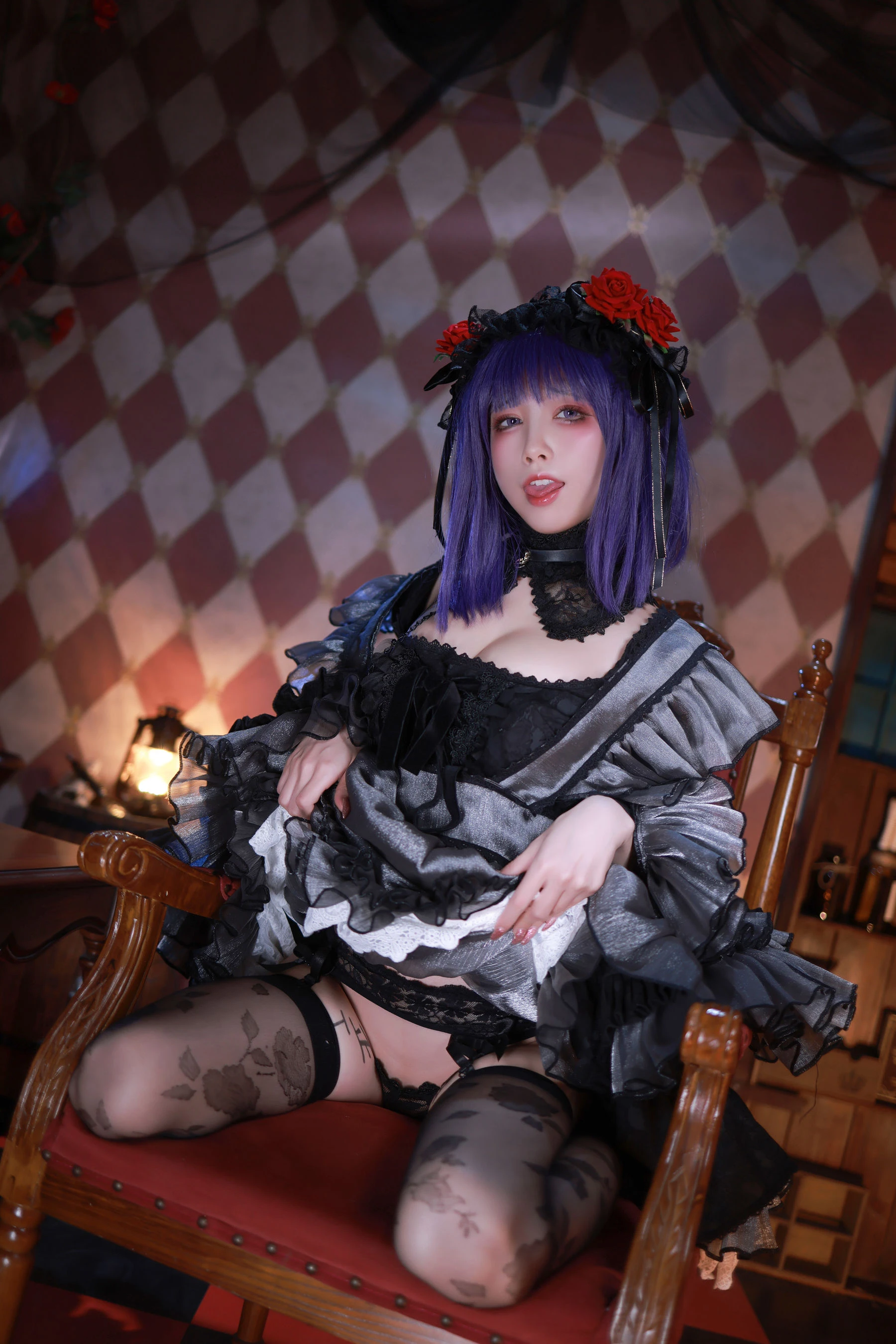 彰化夜晚嫩模美照 – 甜美魅力攝影棚實錄典藏 - 12