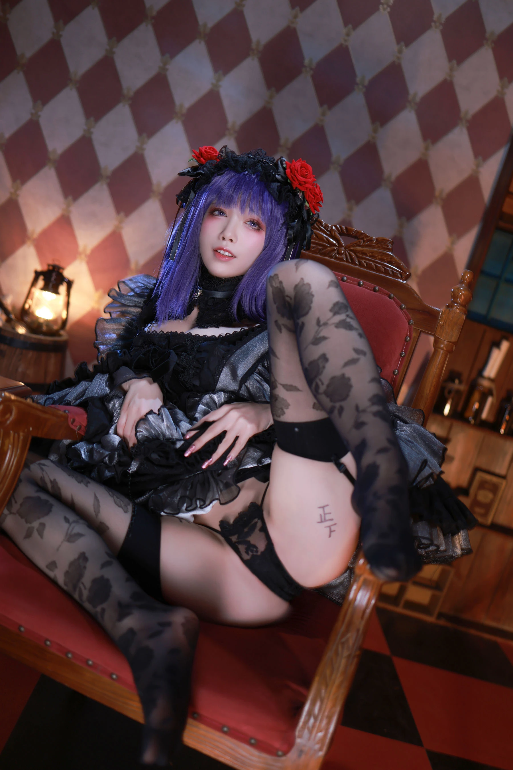 彰化夜晚嫩模美照 – 甜美魅力攝影棚實錄典藏 - 16
