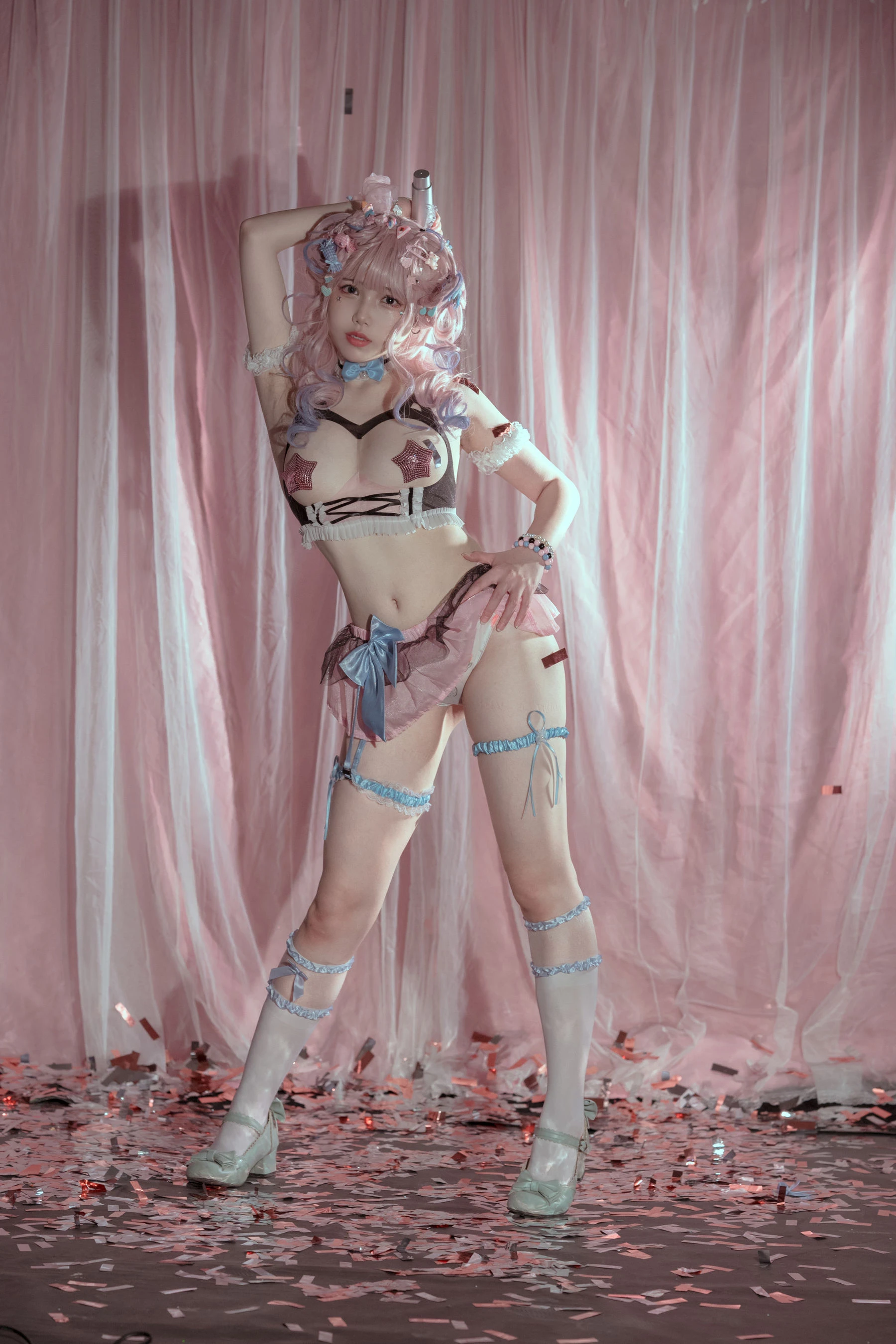 舞者甜美攝影棚寫真 – 夏日靜謐風格展現獨家 - 10