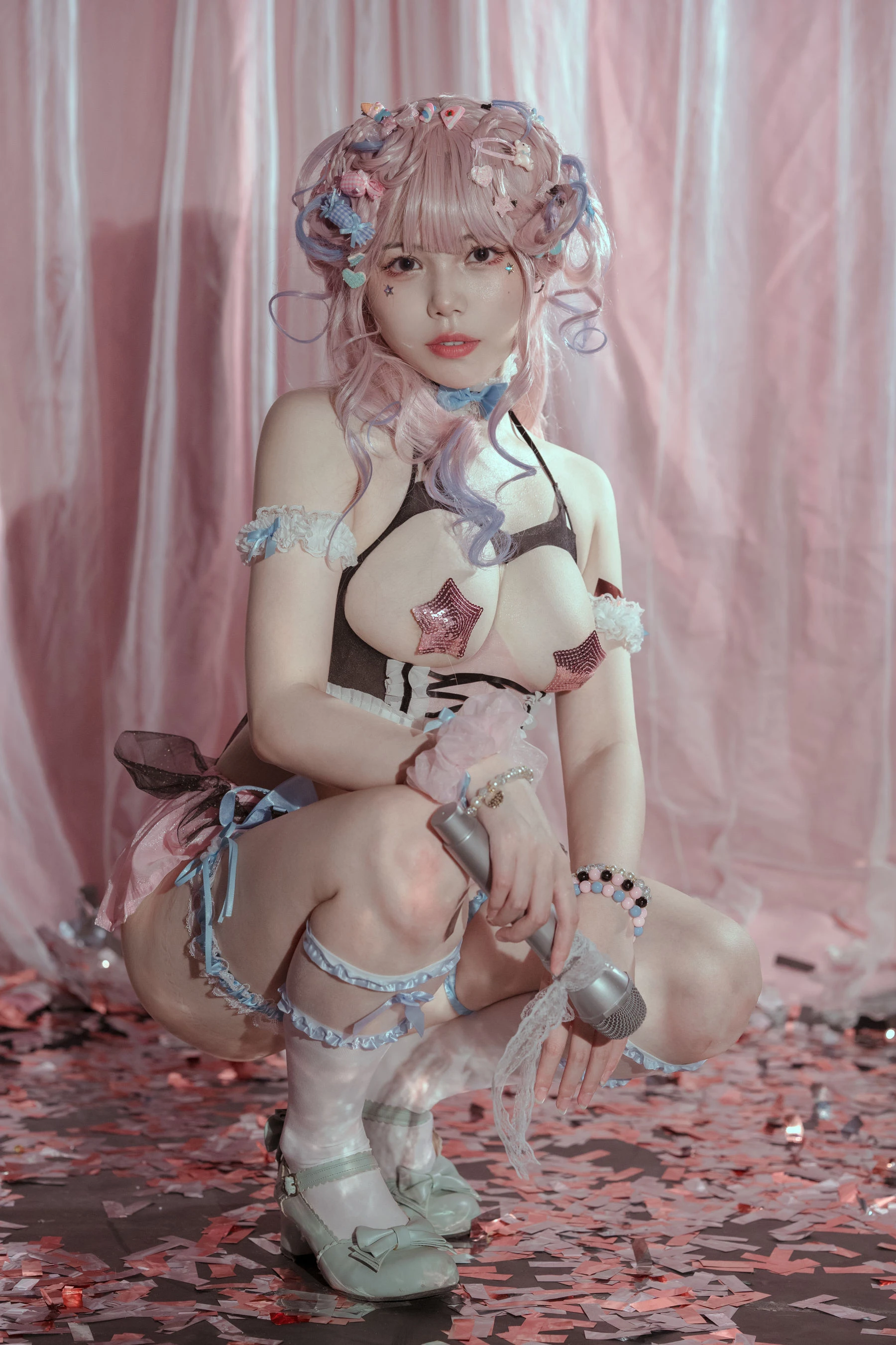 舞者甜美攝影棚寫真 – 夏日靜謐風格展現獨家 - 16