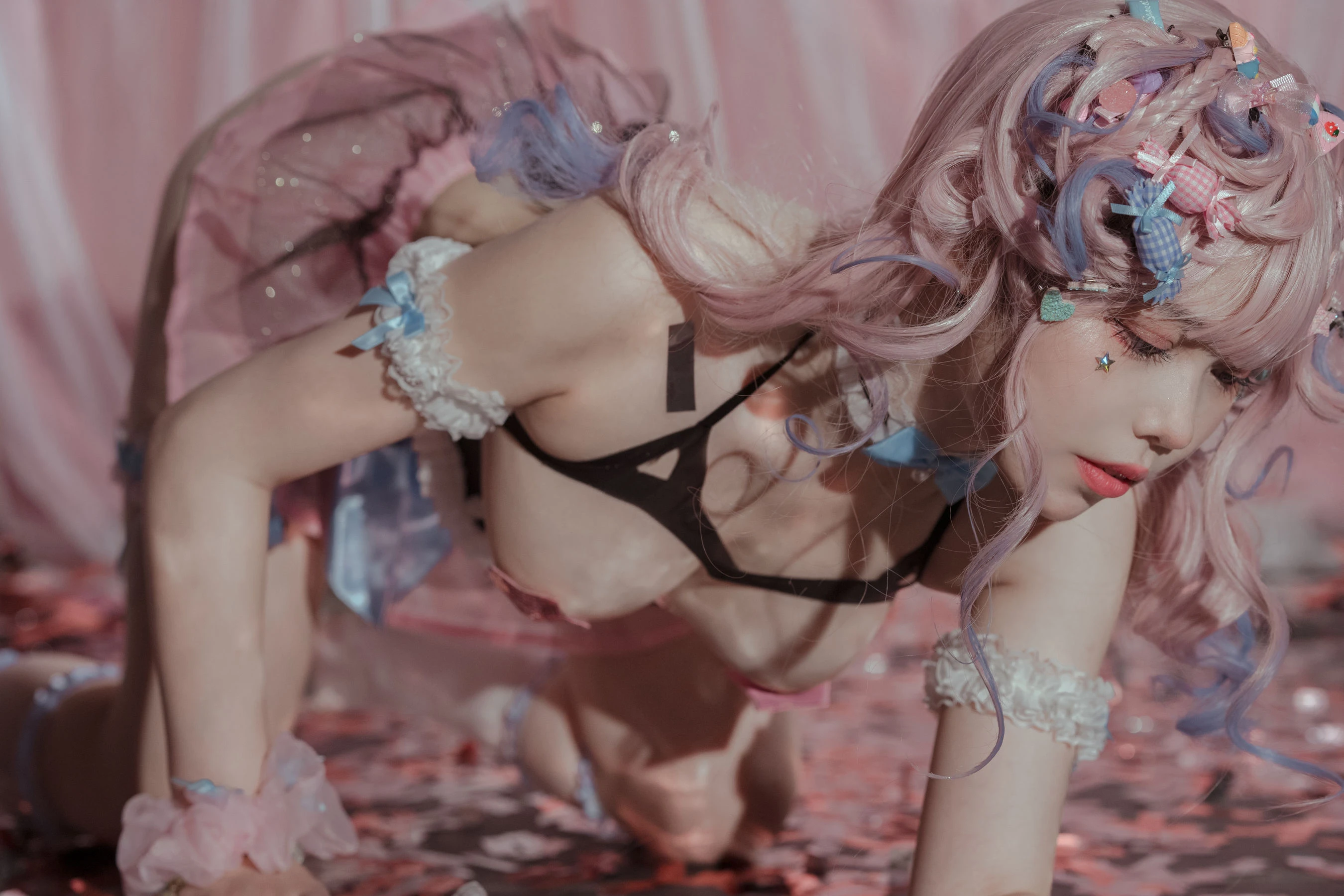 舞者甜美攝影棚寫真 – 夏日靜謐風格展現獨家 - 21