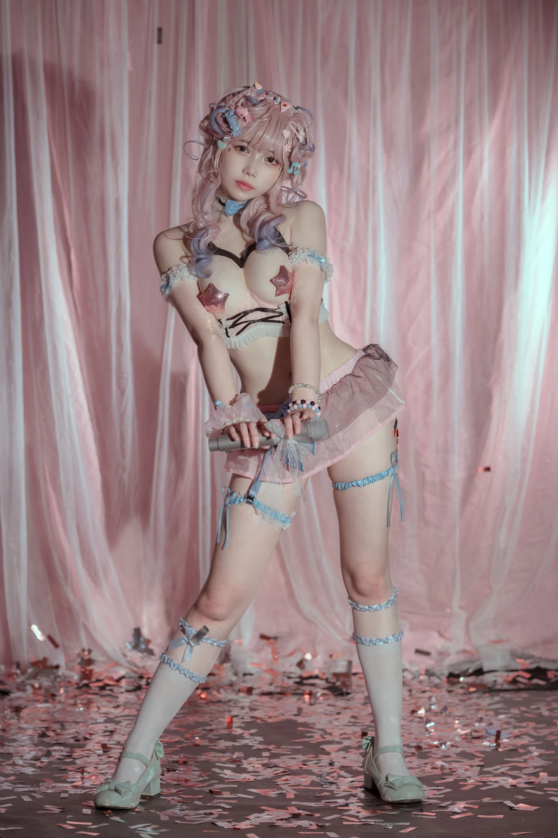 舞者甜美攝影棚寫真 – 夏日靜謐風格展現獨家 - 7