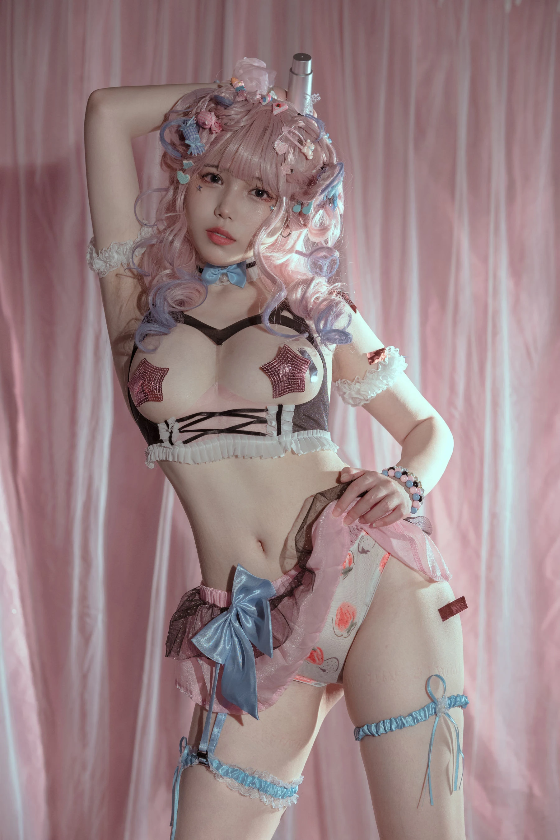 舞者甜美攝影棚寫真 – 夏日靜謐風格展現獨家 - 9