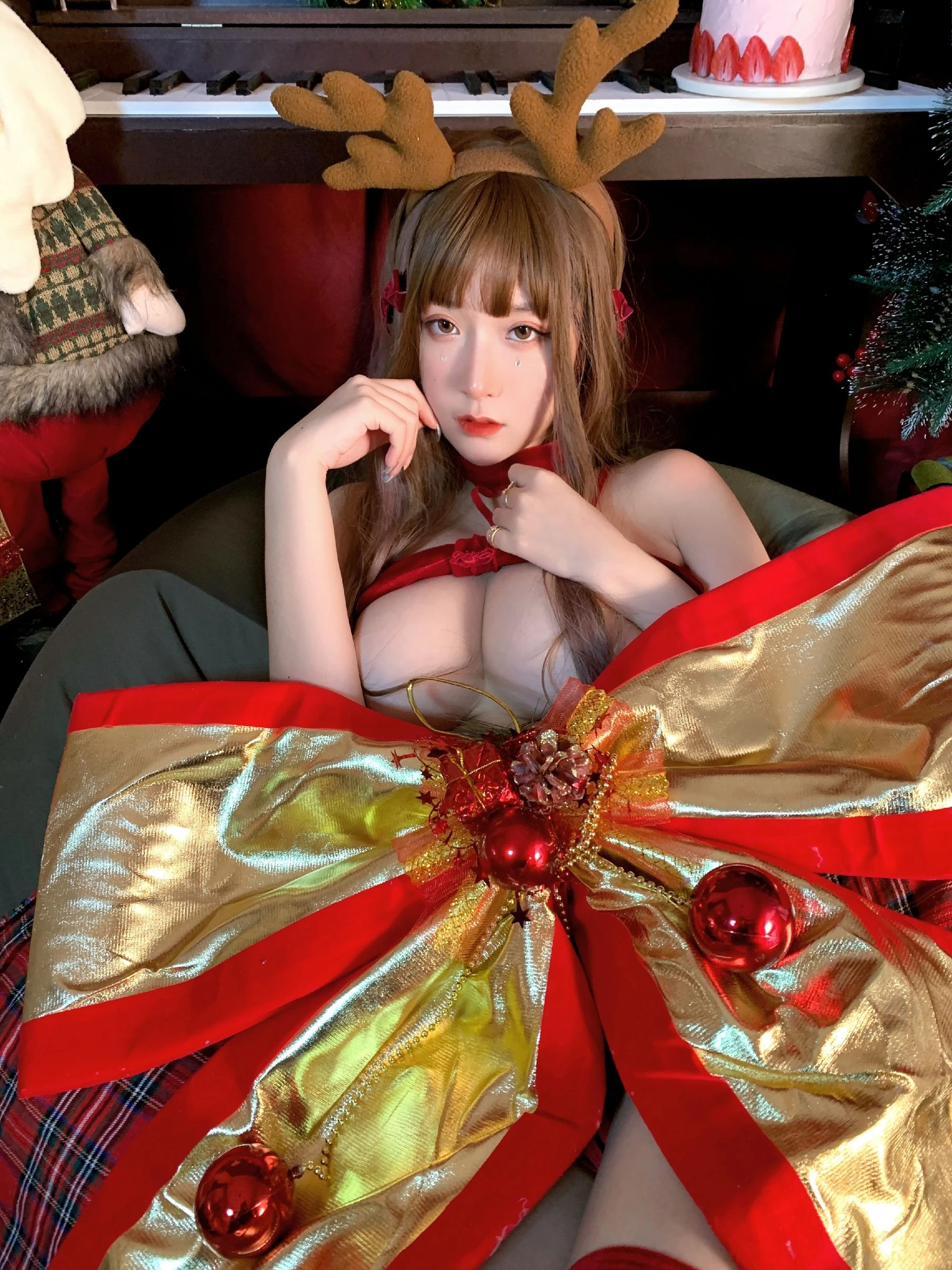 主播性感戶外寫真 – 秋季優雅風格展現獨家 - 20
