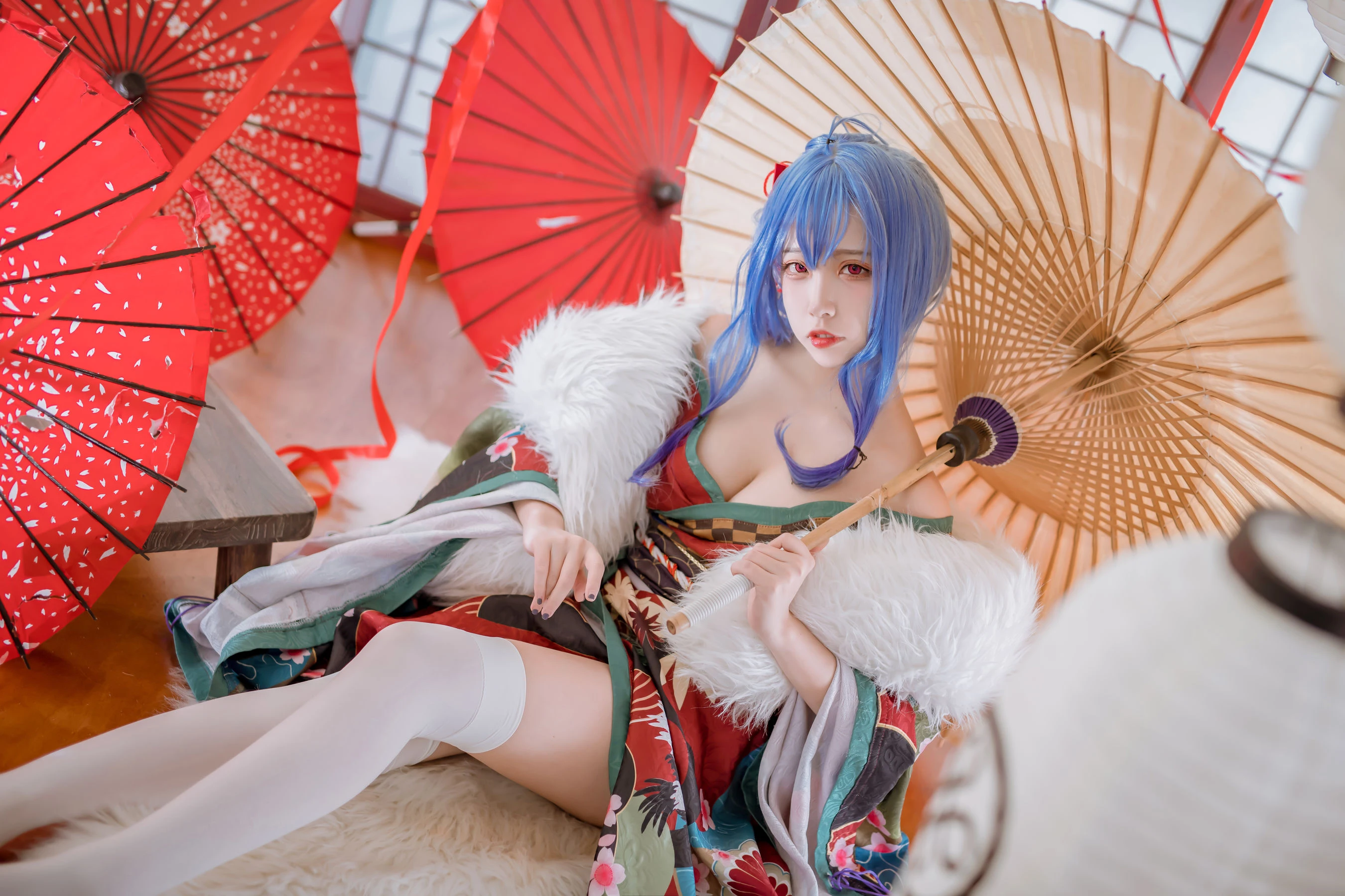 空姐性感攝影棚寫真 – 秋季神秘風格展現珍藏 - 16