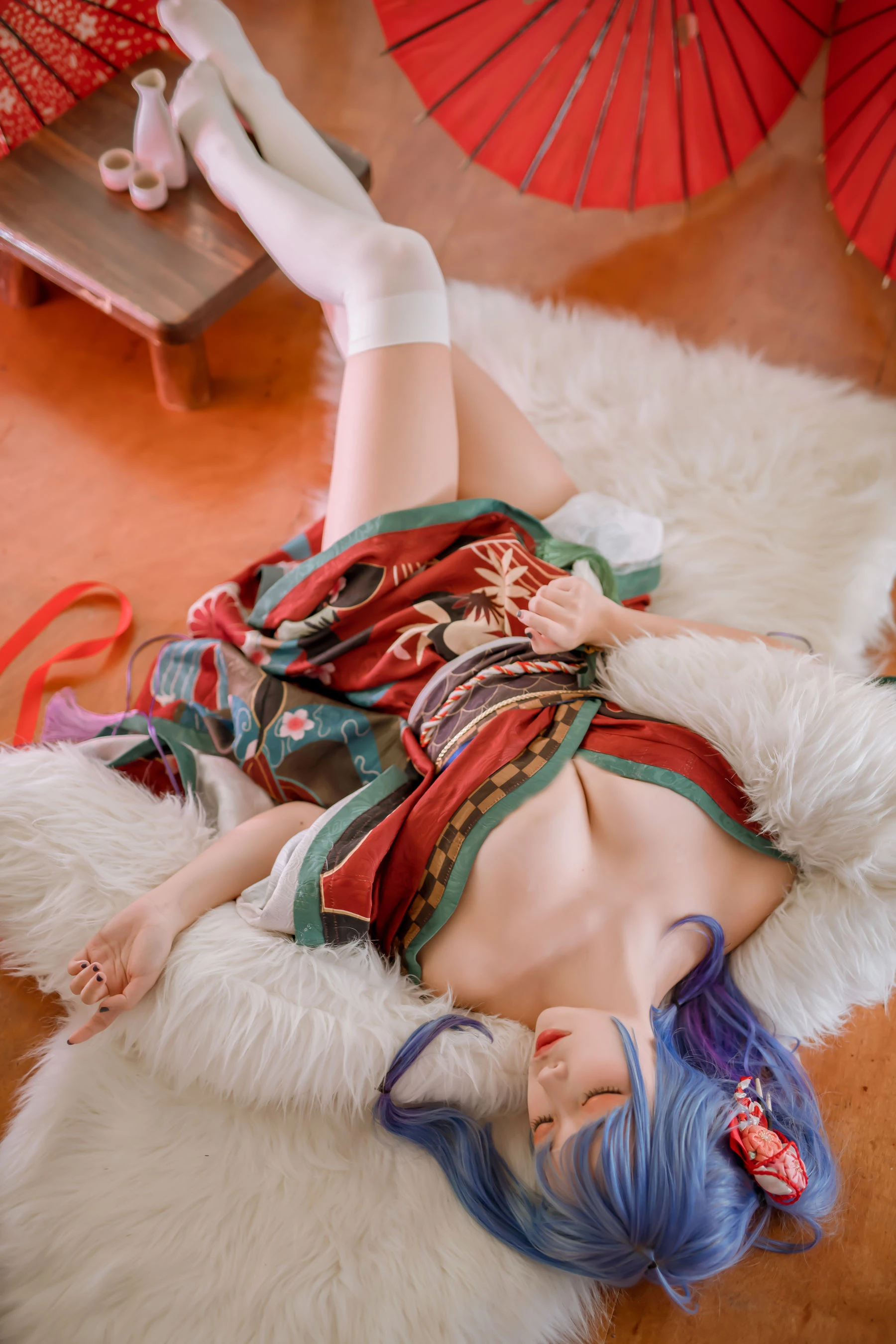 空姐性感攝影棚寫真 – 秋季神秘風格展現珍藏 - 20